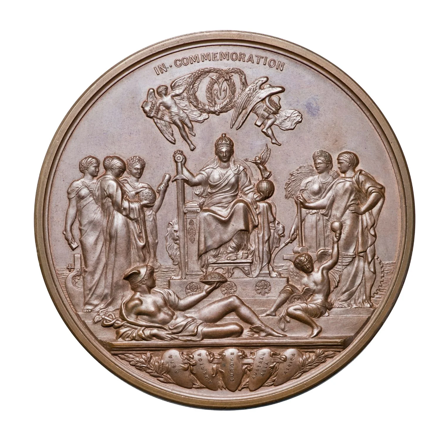 Great Britain Queen Victoria 1887 Golden Jubilee Medal FDC - Image 3