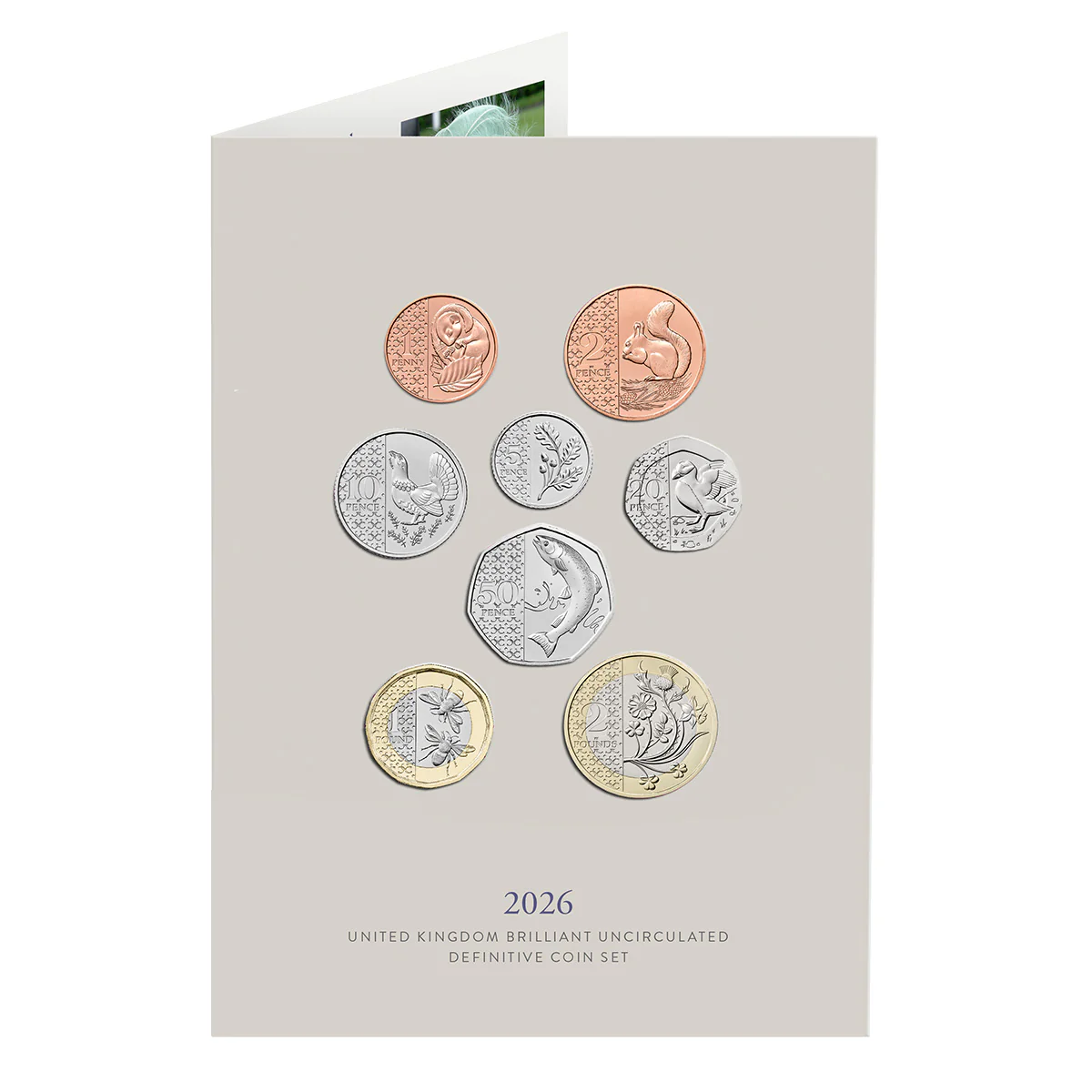 Great Britain 2026 8-Coin Definitive Brilliant Uncirculated Set - Image 11