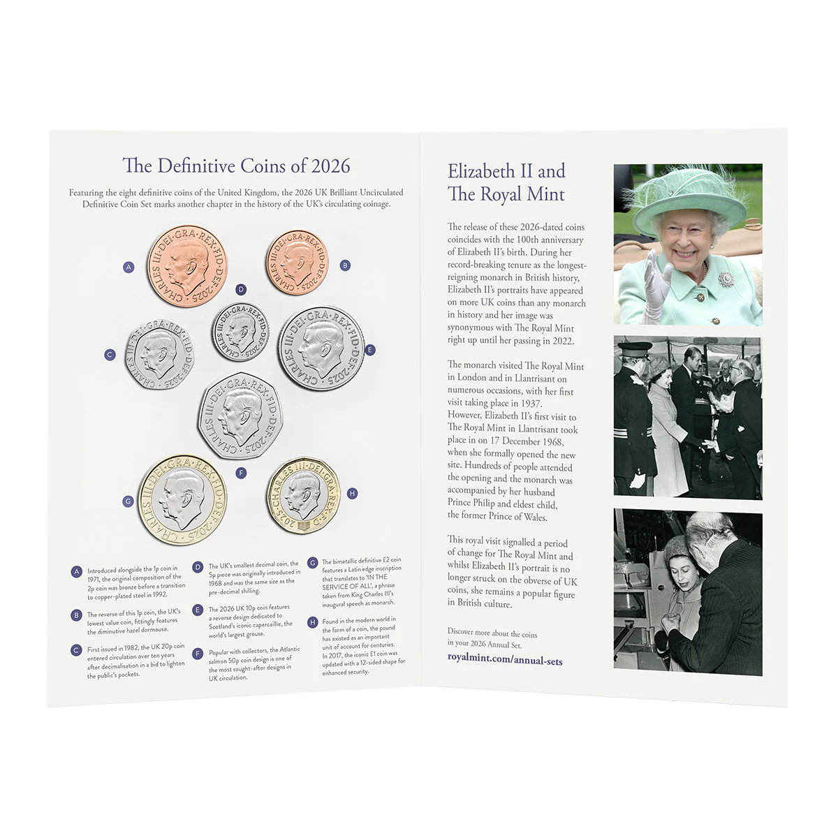 Great Britain 2026 8-Coin Definitive Brilliant Uncirculated Set - Image 2