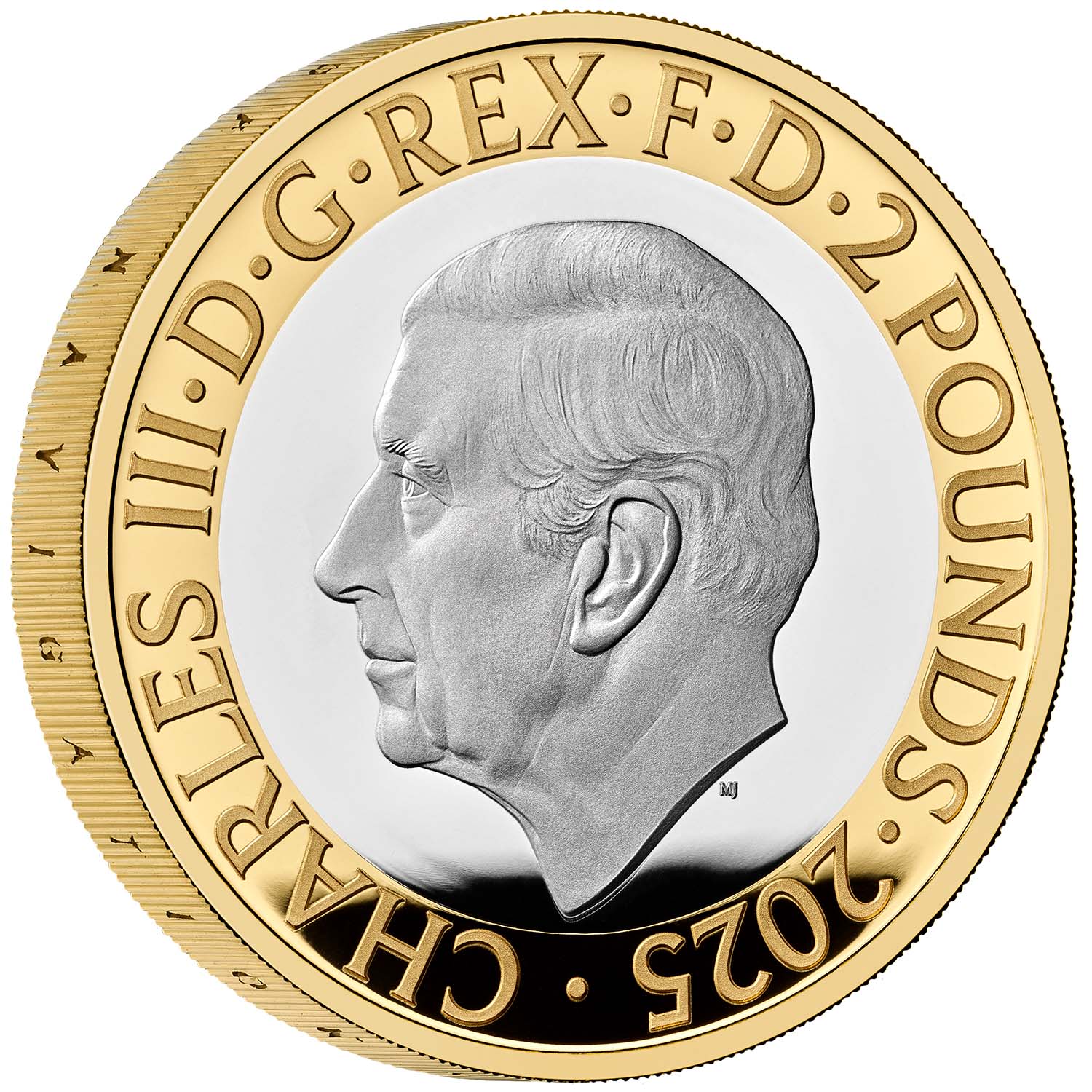 Great Britain 350th Anniversary of the Royal Observatory 2025 £2 Bimetal Silver Proof Coin - Image 2