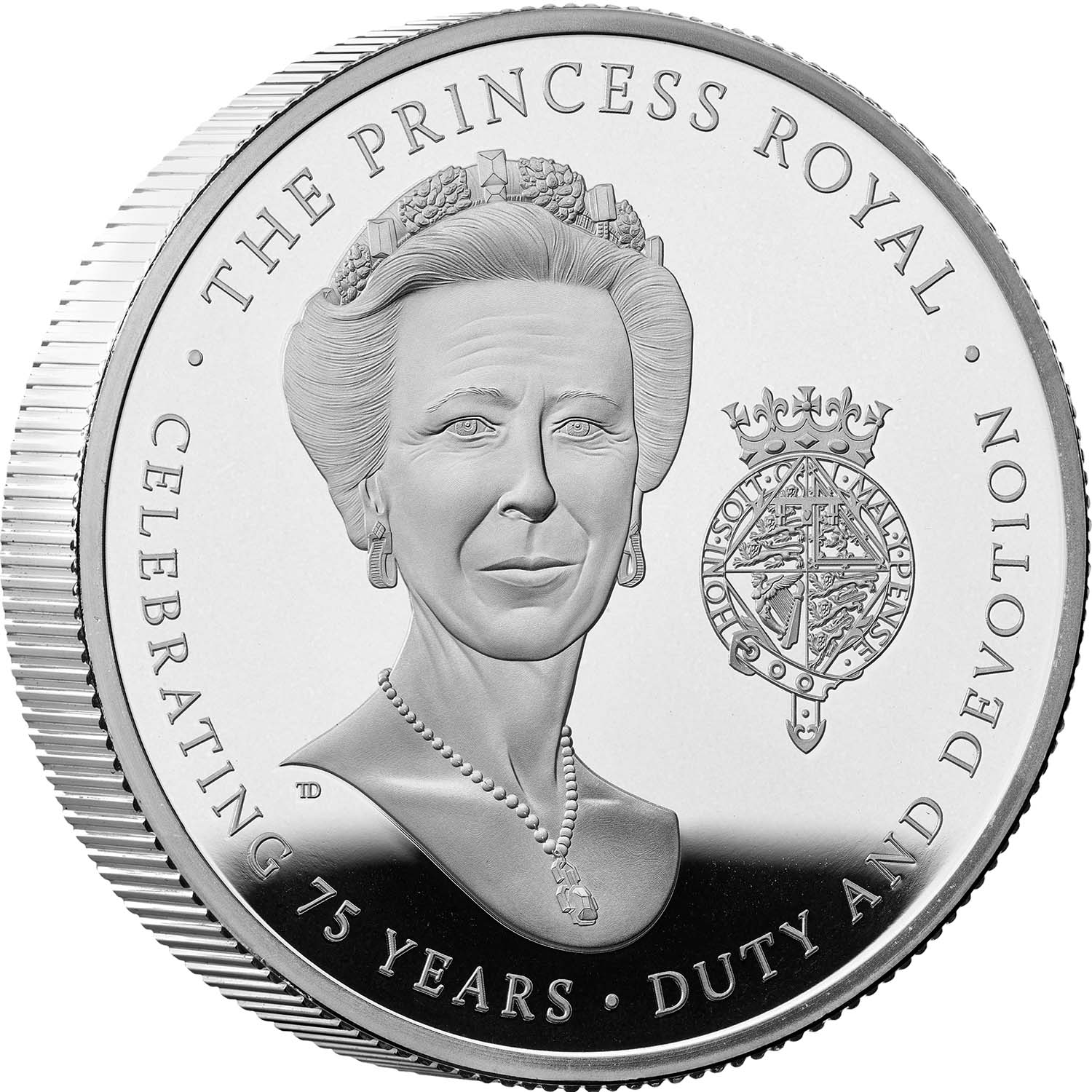 Great Britain 75th Birthday of Princess Anne 2025 £5 Silver Piedfort Proof Coin