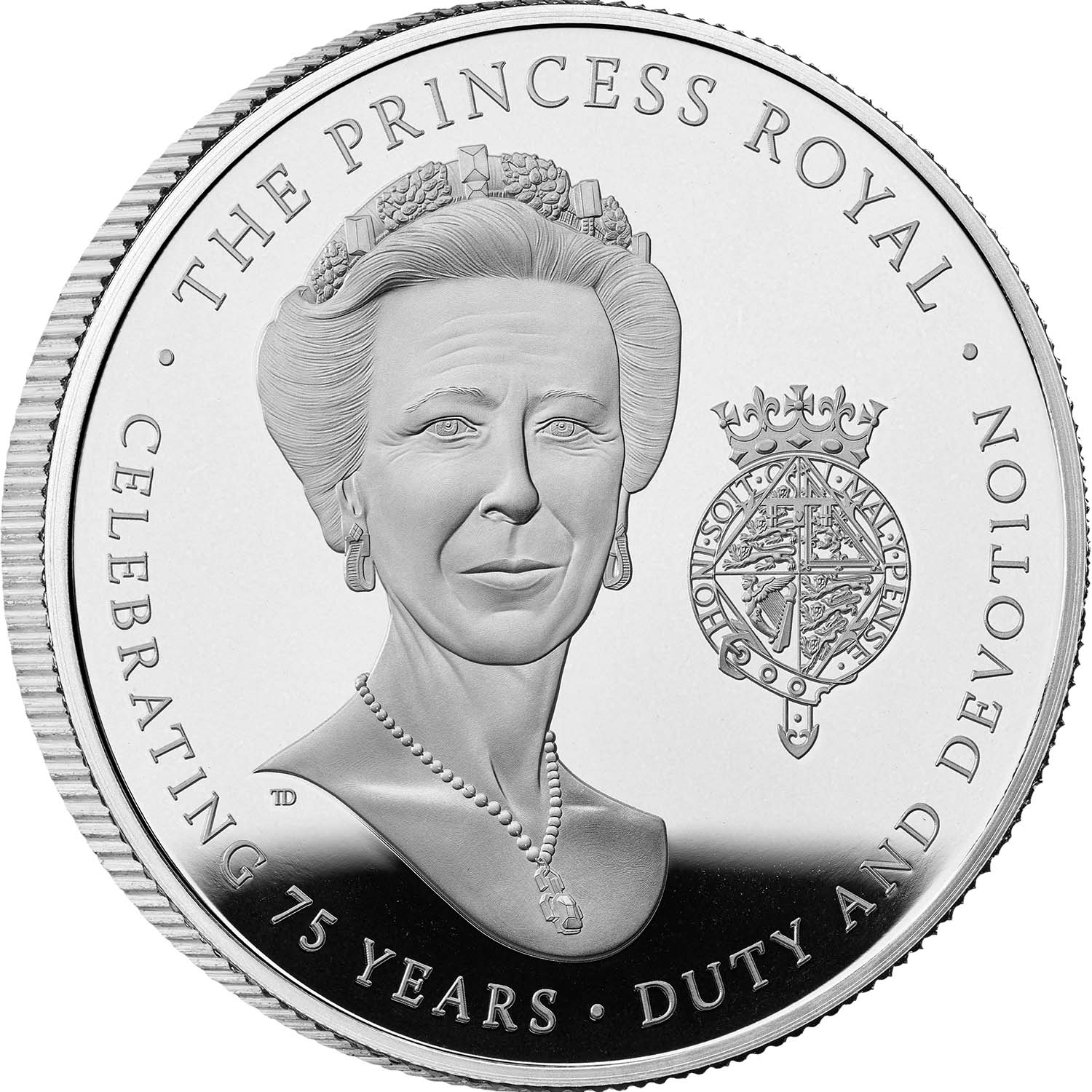 Great Britain 75th Birthday of Princess Anne 2025 £5 Silver Proof Coin