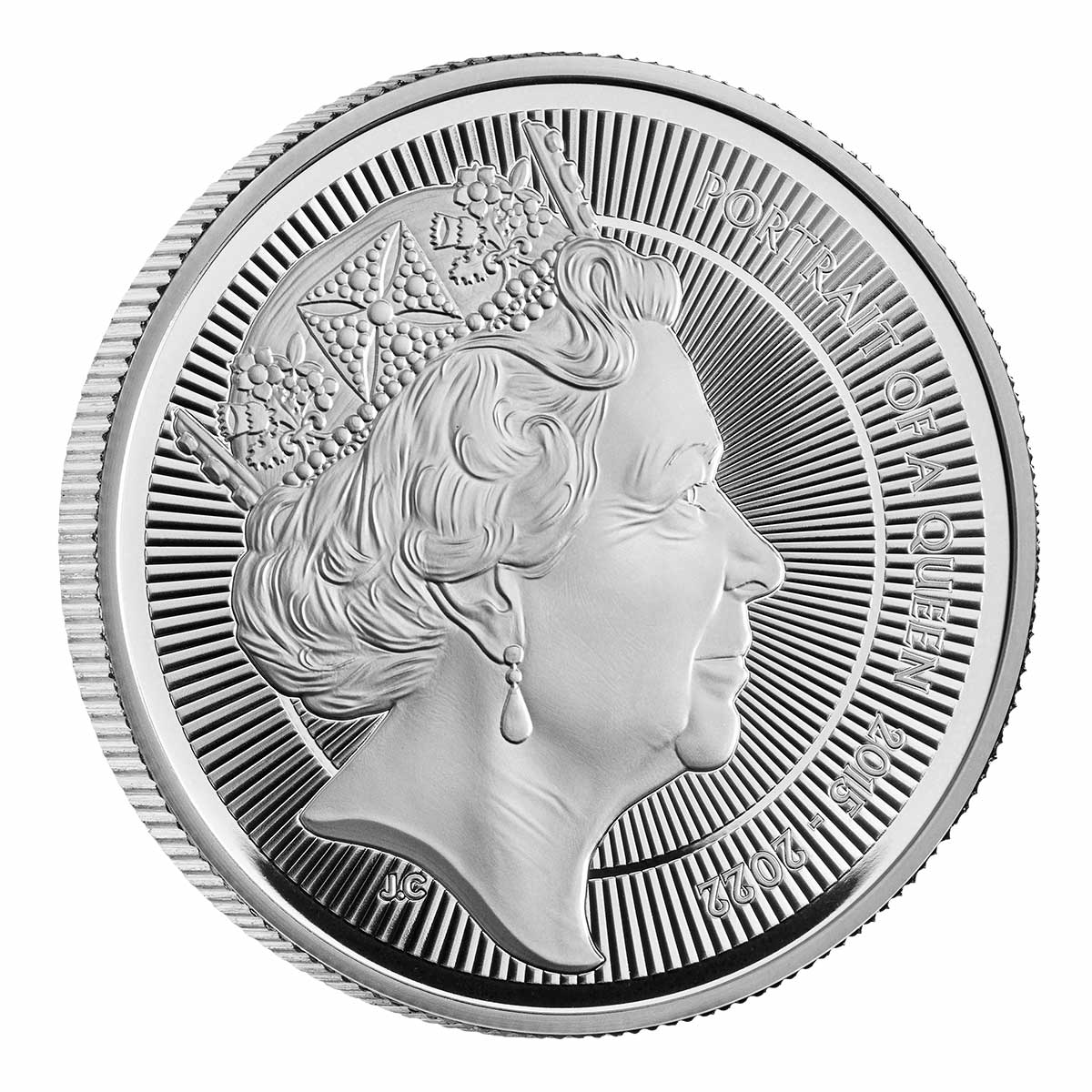 Great Britain Portraits of Queen Elizabeth II 2026 £5 Jody Clark Silver Proof Coin
