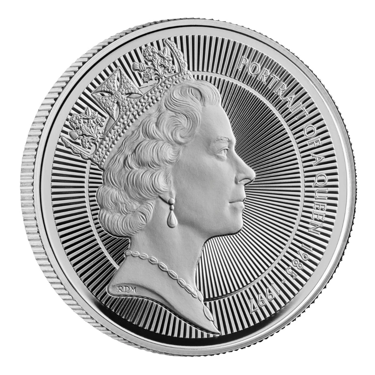 Great Britain Portraits of Queen Elizabeth II 2026 £5 Raphael Maklouf Silver Proof Coin