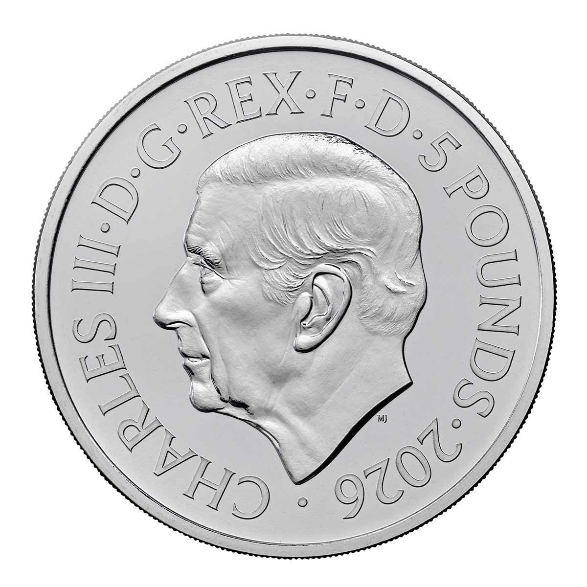 Great Britain Royal Tudor Beasts 2026 £5 Queen's Lion Cupro-Nickel Brilliant Uncirculated Coin - Image 3