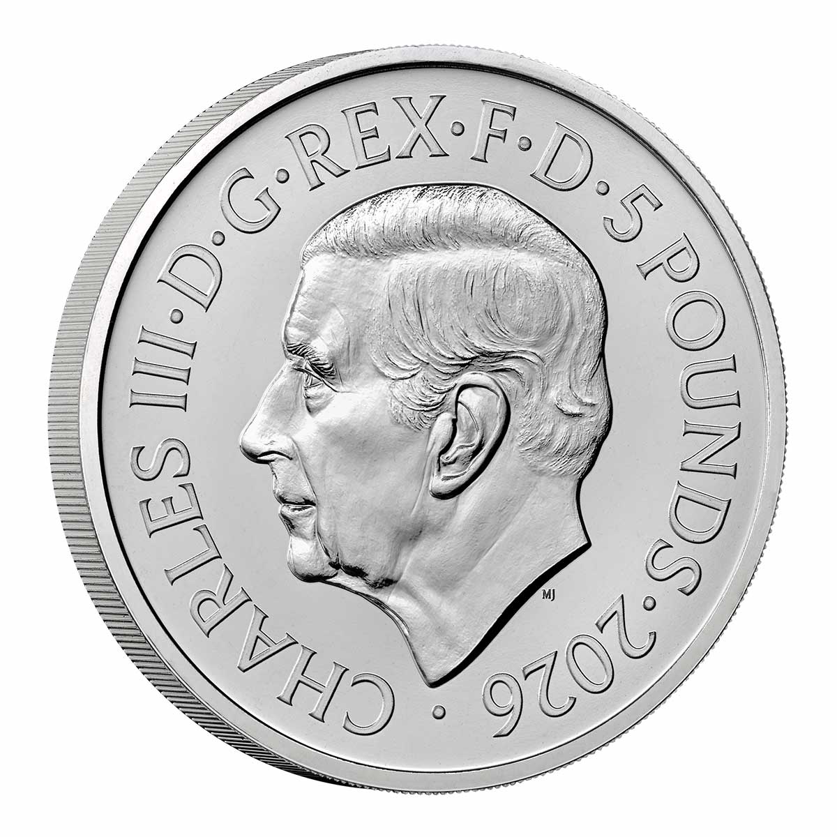 Great Britain Royal Tudor Beasts 2026 £5 Royal Dragon Cupro-Nickel Brilliant Uncirculated Coin - Image 2
