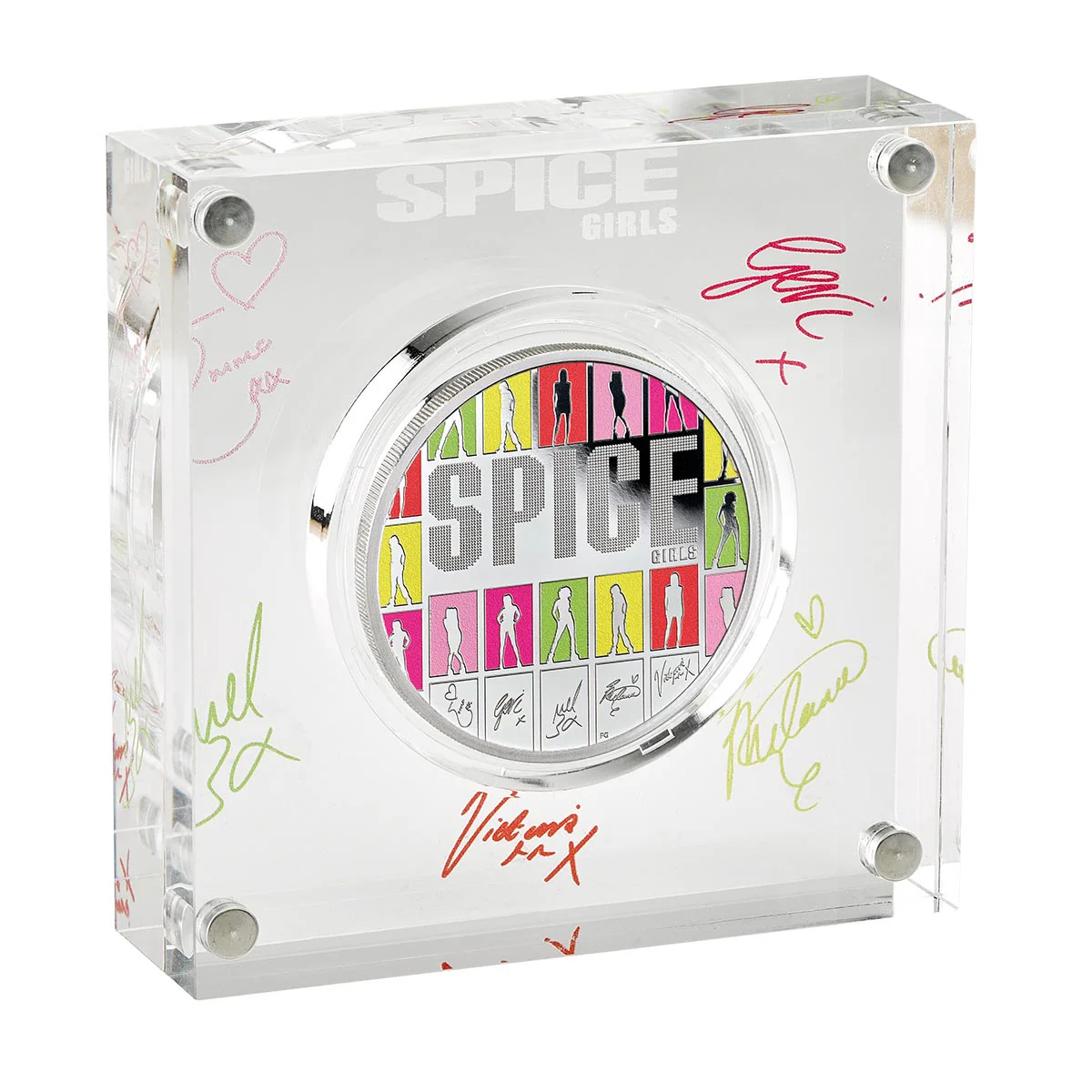 Great Britain Spice Girls 2026 £2 Colour 1oz Silver Proof Coin - Image 3