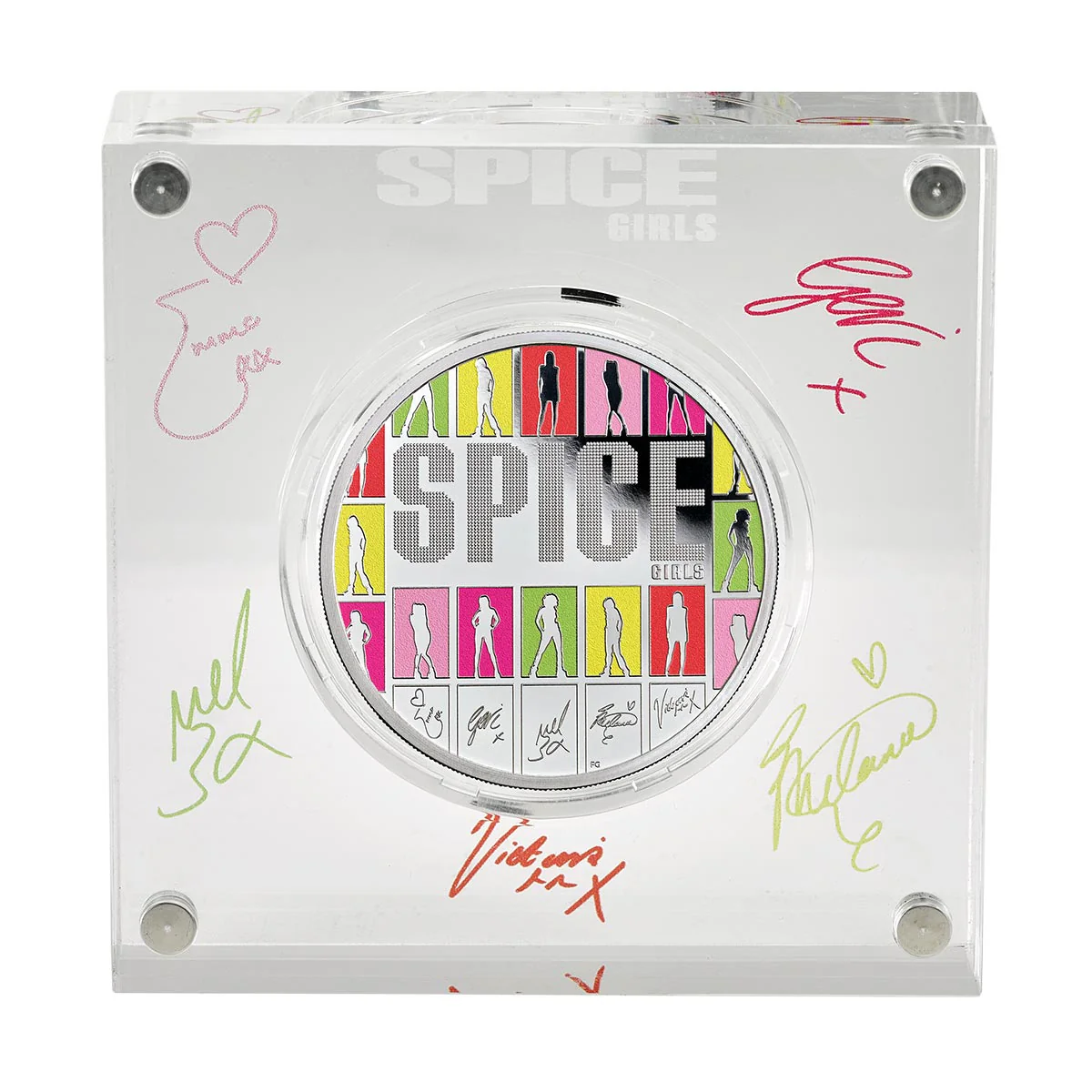 Great Britain Spice Girls 2026 £2 Colour 1oz Silver Proof Coin - Image 4