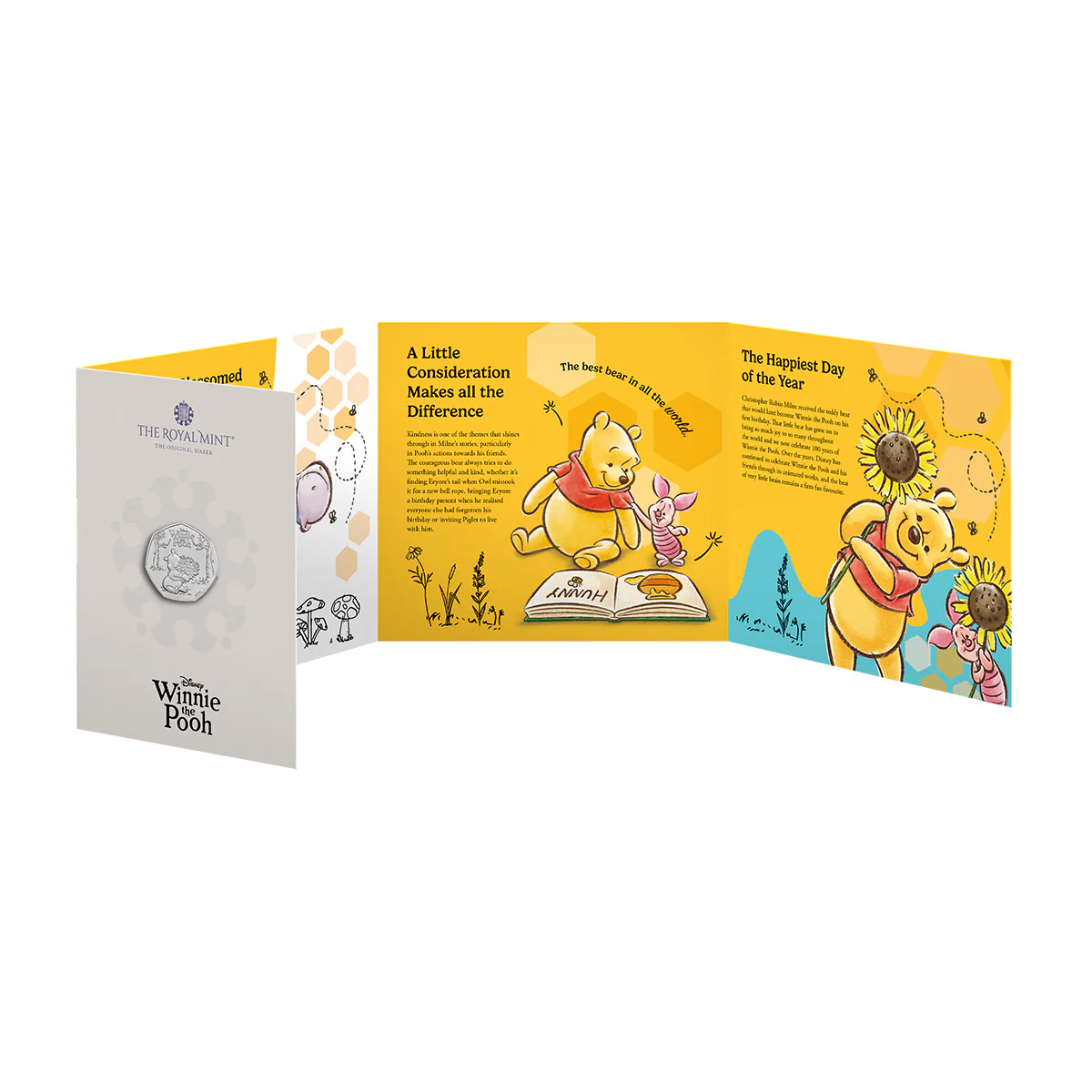 Great Britain Winnie the Pooh 100th Anniversary 2026 50p Cupro-Nickel Brilliant Uncirculated Coin - Image 5