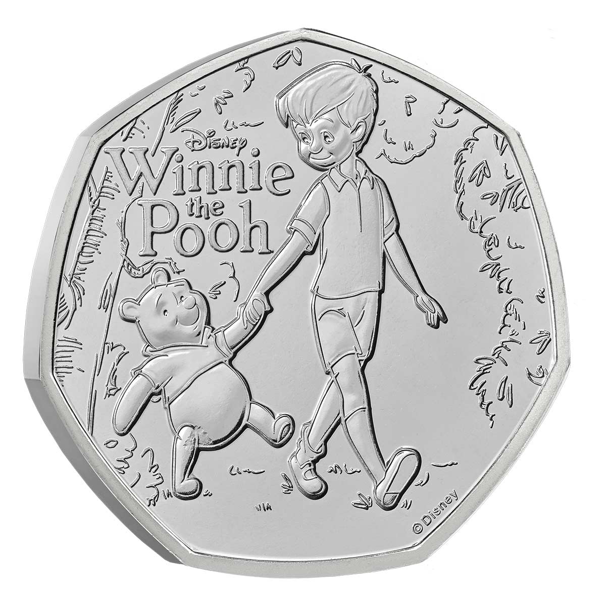 Great Britain Winnie the Pooh 100th Anniversary Loyalty 2026 50p Cupro-Nickel Brilliant Uncirculated Coin - Image 4