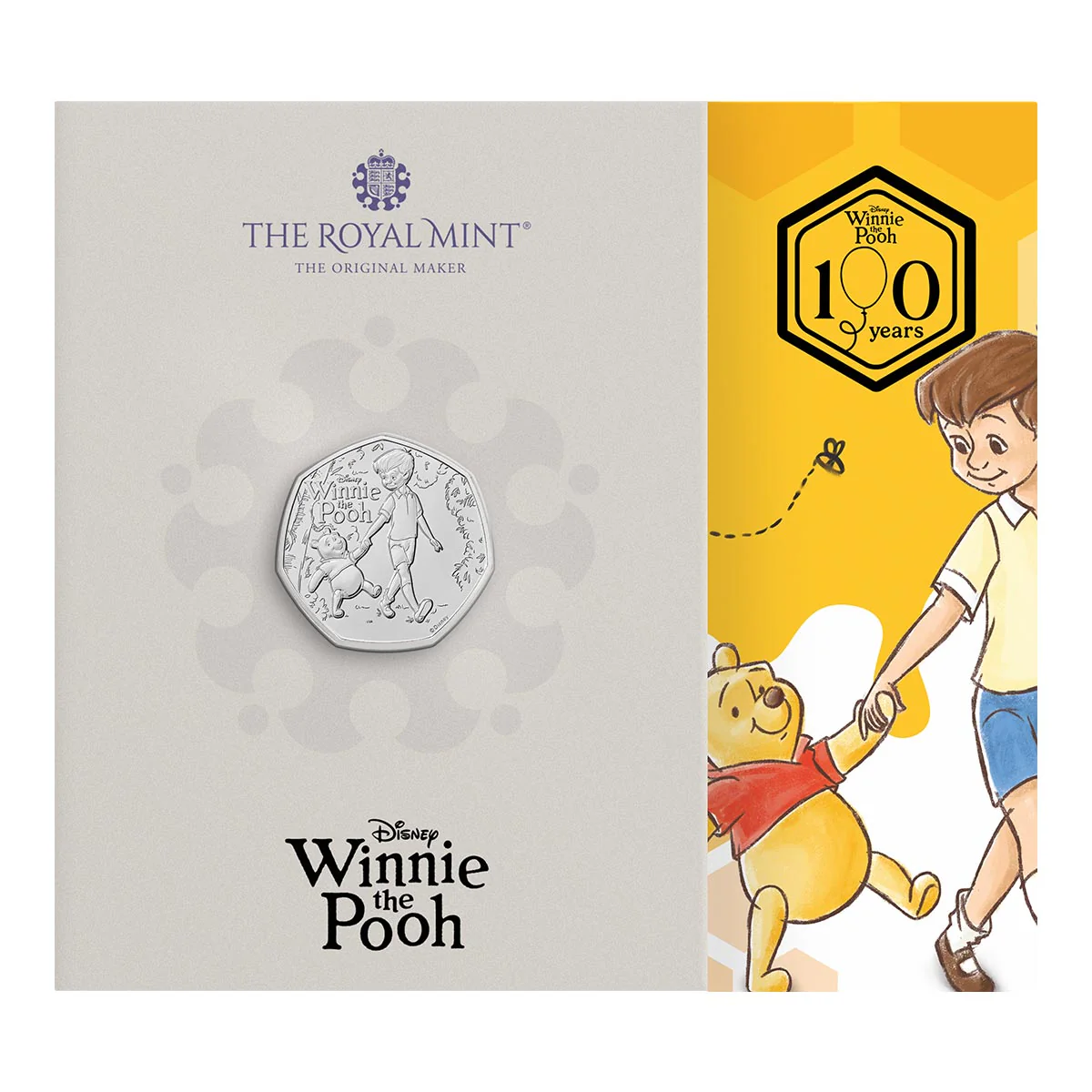 Great Britain Winnie the Pooh 100th Anniversary Loyalty 2026 50p Cupro-Nickel Brilliant Uncirculated Coin - Image 5