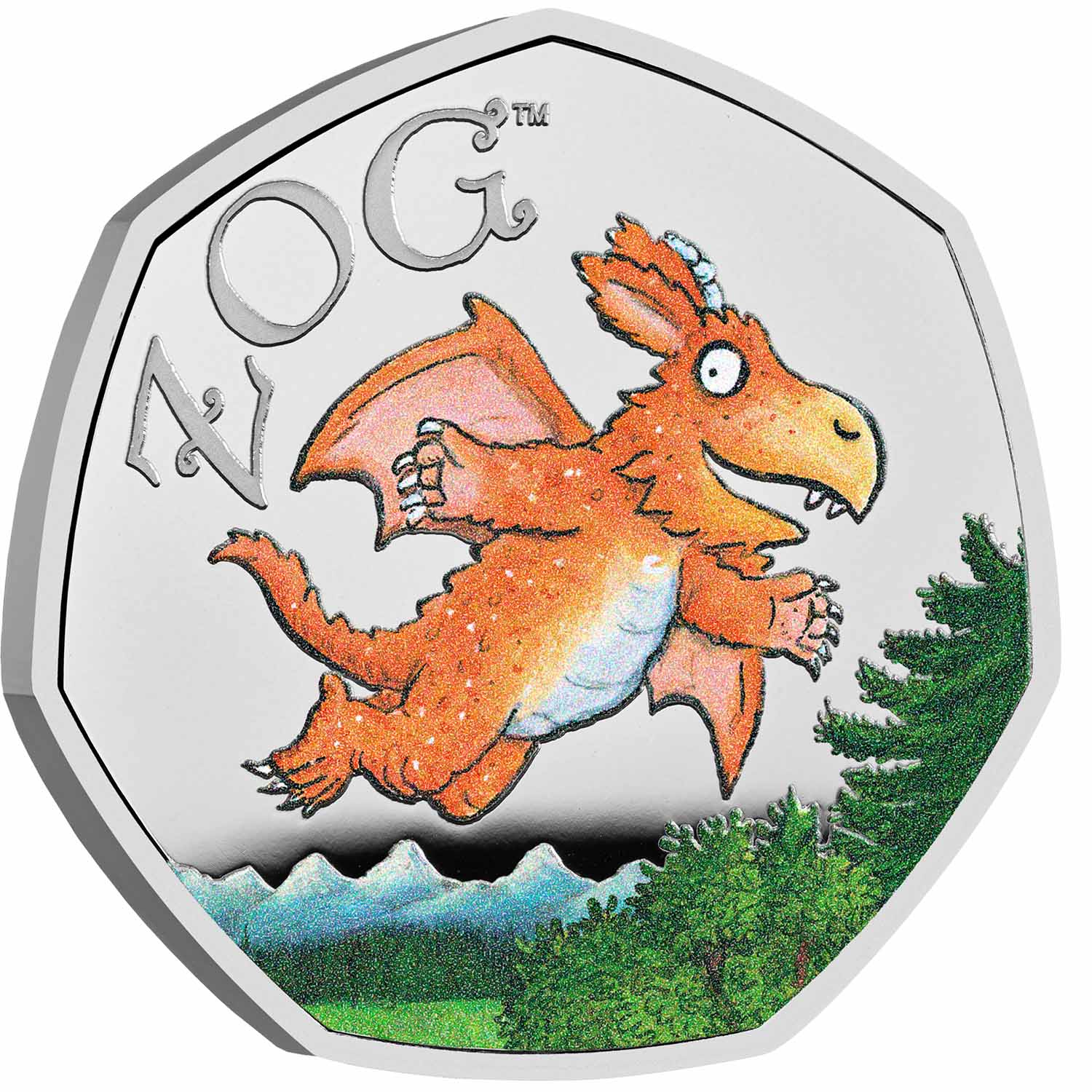 Great Britain Zog 2025 50p Silver Proof Coin
