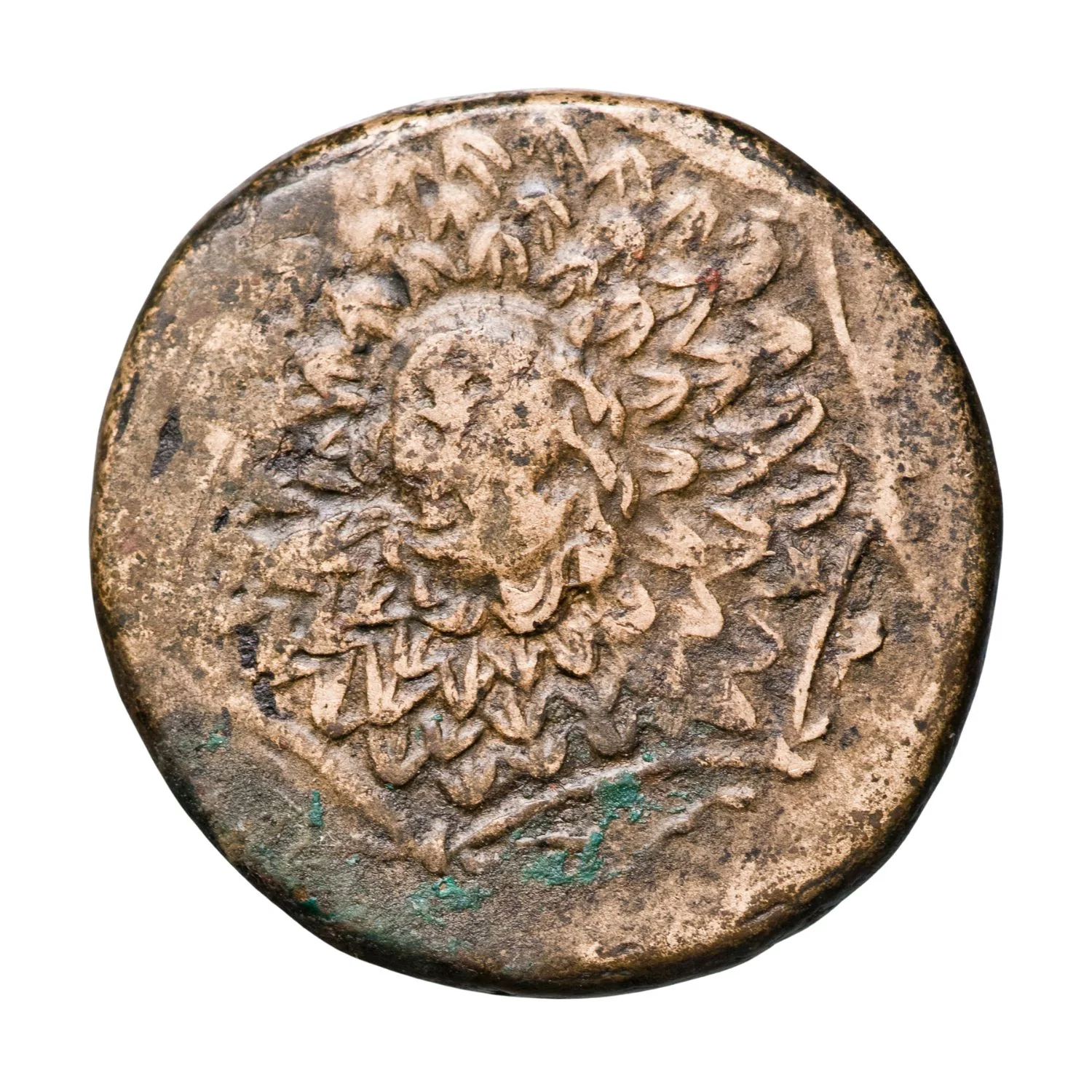 Ancient Greece Pontus c85-65BC Mithradates VI Eupator Bronze Fine-Very Fine Coin - Image 2