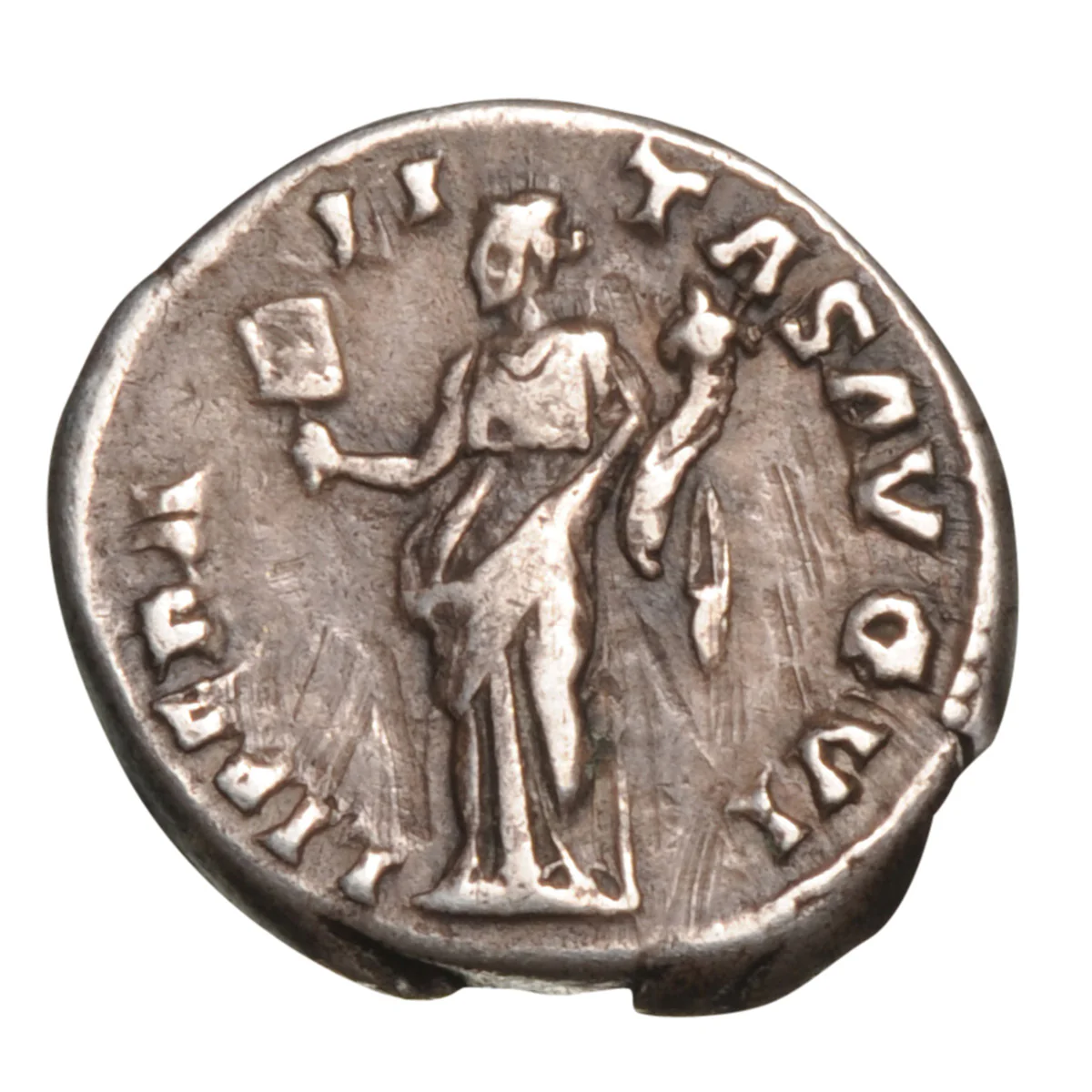 Roman Empire Hadrian 117-138AD Silver Denarius Fine-Very Fine - Image 3