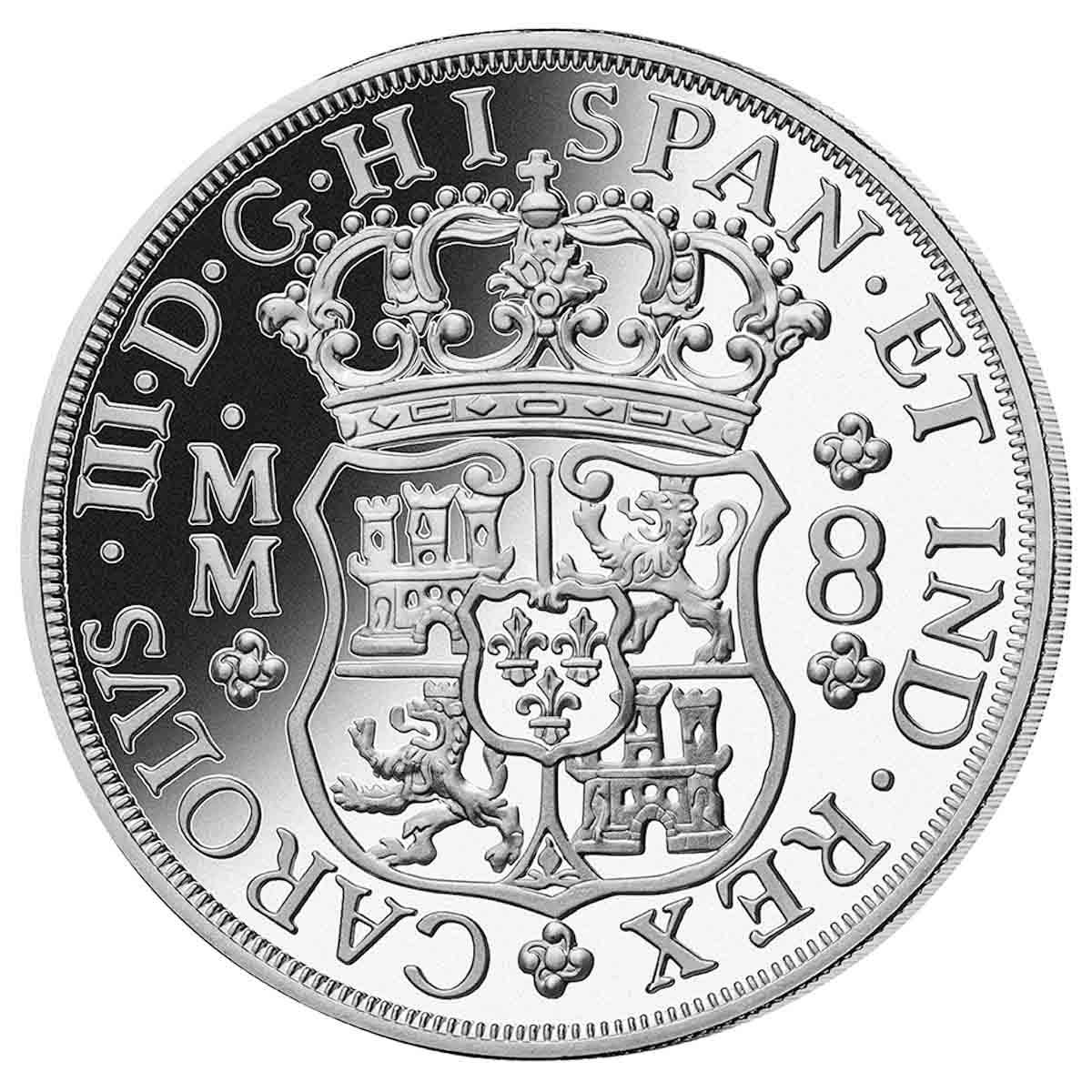 Spanish-American Pillar Dollar Replica - Image 2