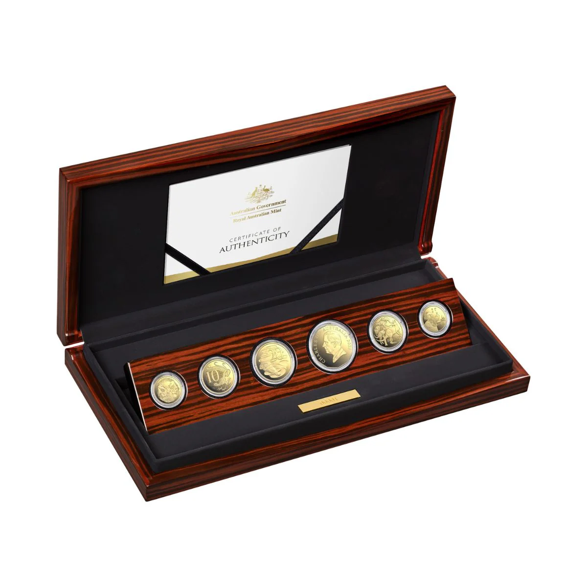 Australia Charles III 2025 6-Coin Gold Proof Set