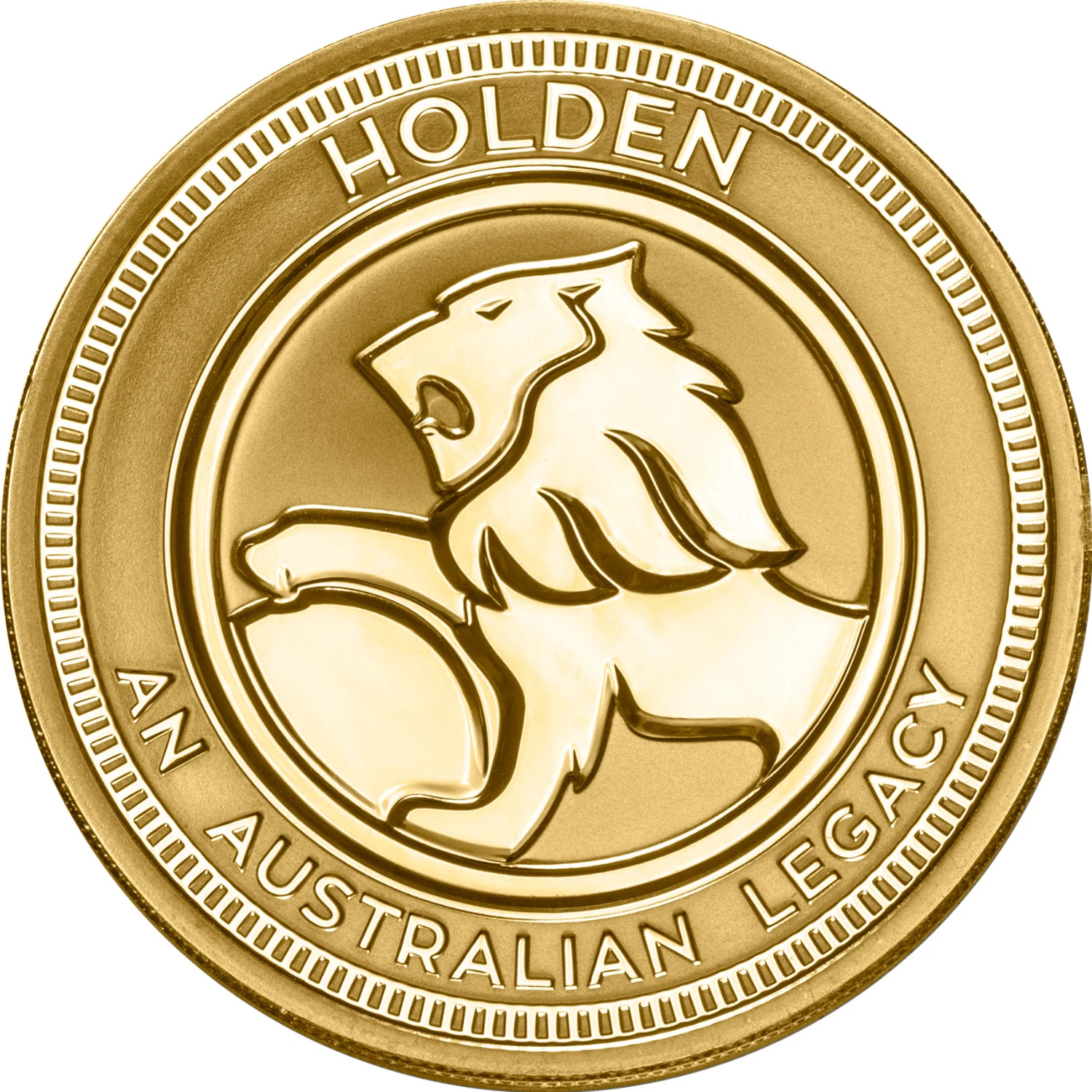 Holden HD Ute Gold-plated Prooflike Medallion - Image 2