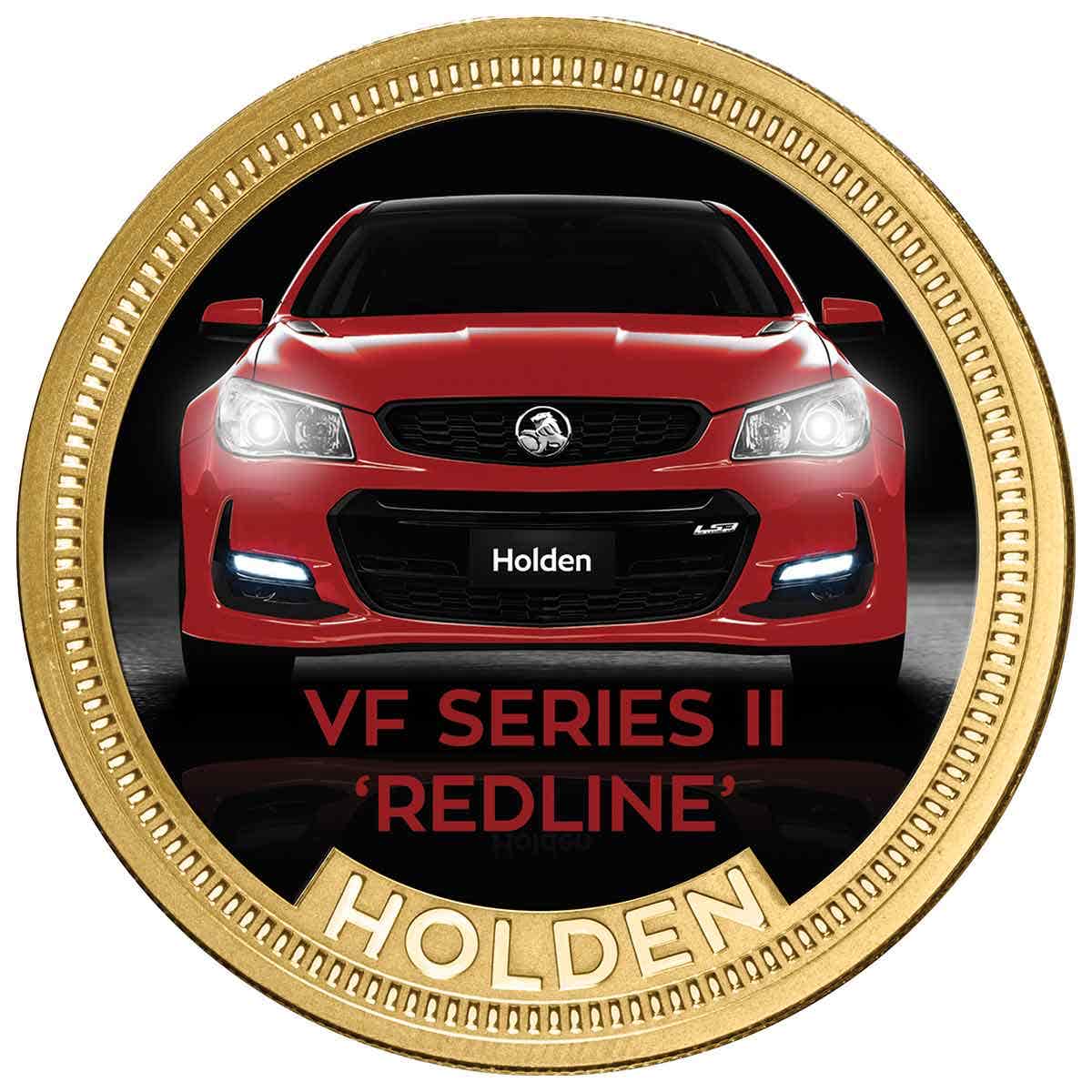 Holden Last Commodore Gold-plated Prooflike Medallion