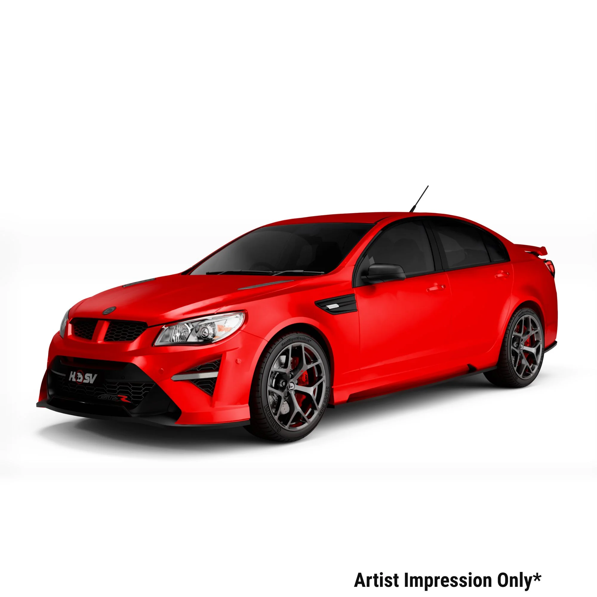 HOLDEN HSV Gen-F2 GTSR - STING RED - 1:18 Scale Diecast Model Car - Image 3