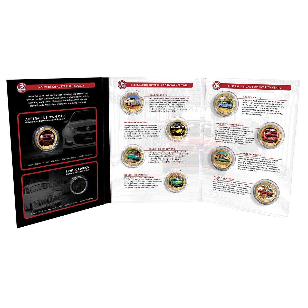 Holden Legacy Gold-plated Commemorative Collection 1