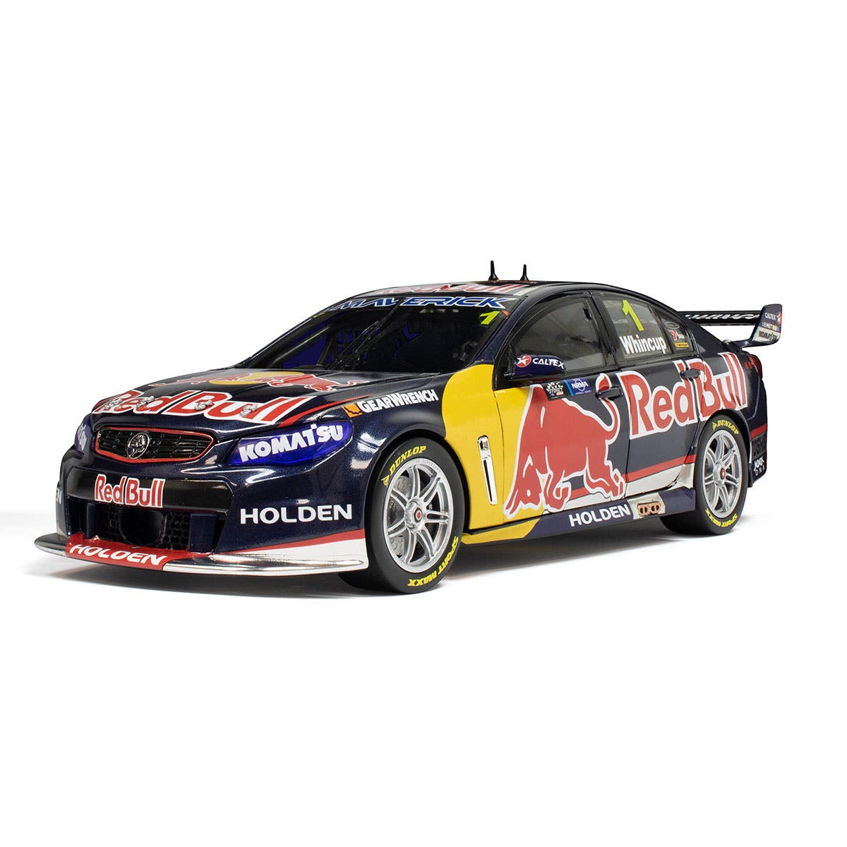 HOLDEN VF COMMODORE - RED BULL HOLDEN RACING #1 - WHINCUP - 2013 CHAMPIONSHIP WINNER - Sydney NRMA Motoring & Services 500 - 1:18 Scale Diecast Model Car - Image 3