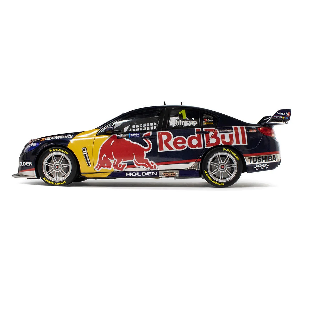 HOLDEN VF COMMODORE - RED BULL HOLDEN RACING #1 - WHINCUP - 2013 CHAMPIONSHIP WINNER - Sydney NRMA Motoring & Services 500 - 1:18 Scale Diecast Model Car - Image 4