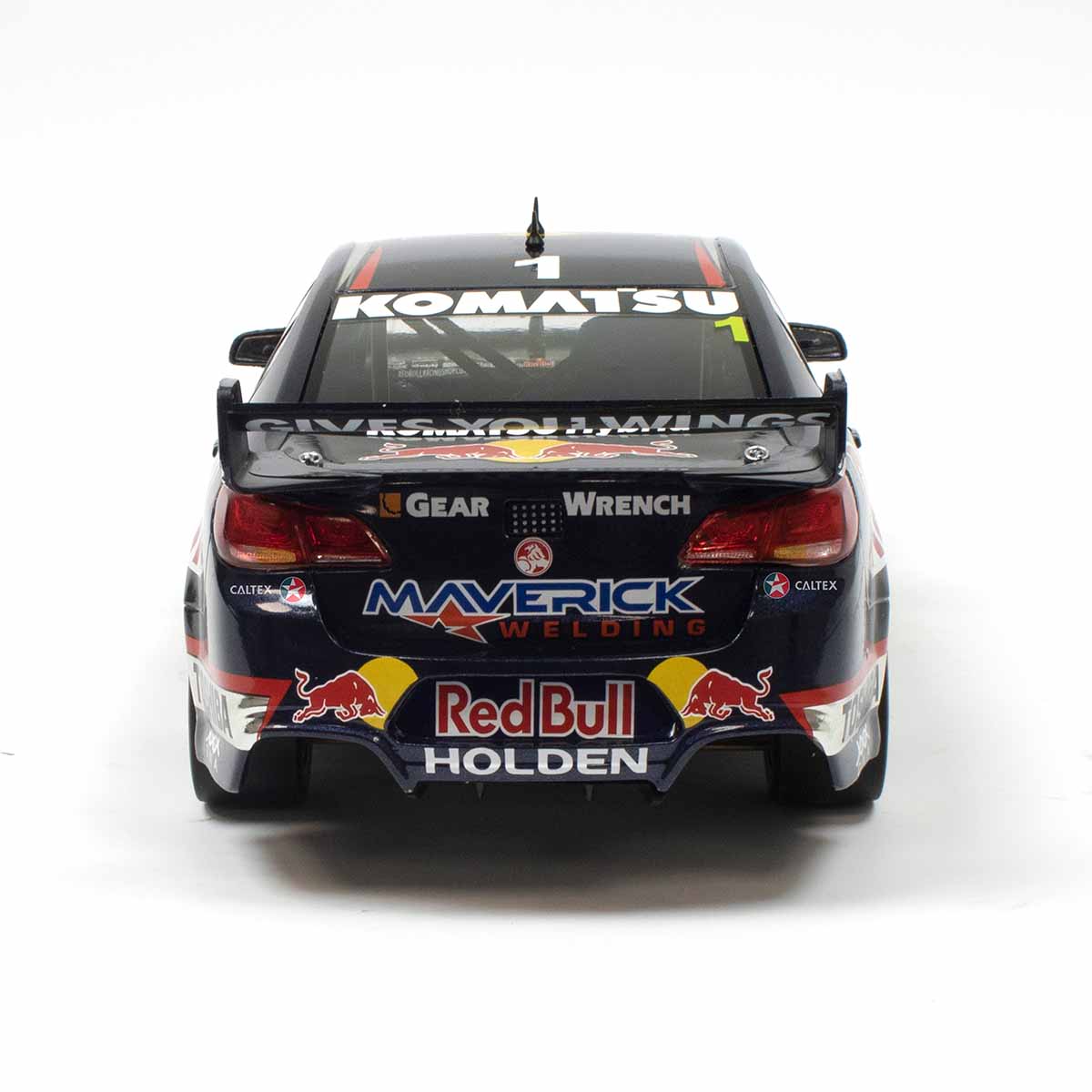 HOLDEN VF COMMODORE - RED BULL HOLDEN RACING #1 - WHINCUP - 2013 CHAMPIONSHIP WINNER - Sydney NRMA Motoring & Services 500 - 1:18 Scale Diecast Model Car - Image 8