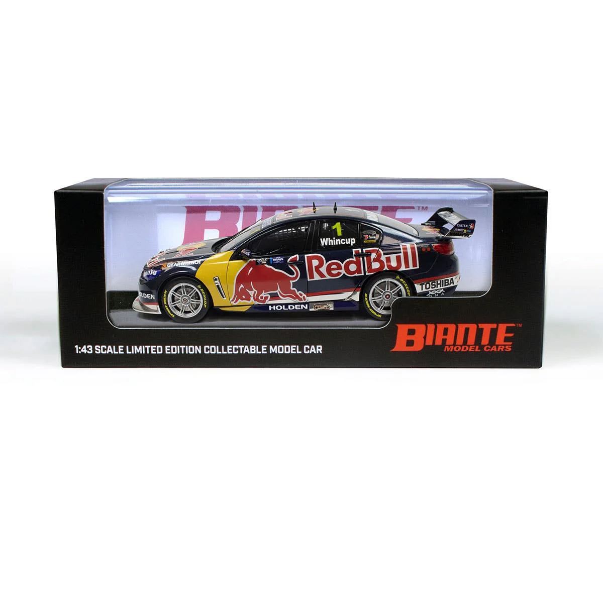HOLDEN VF COMMODORE - RED BULL HOLDEN RACING #1 - WHINCUP - 2013 CHAMPIONSHIP WINNER - Sydney NRMA Motoring & Services 500 - 1:43 Scale Diecast Model Car - Image 7