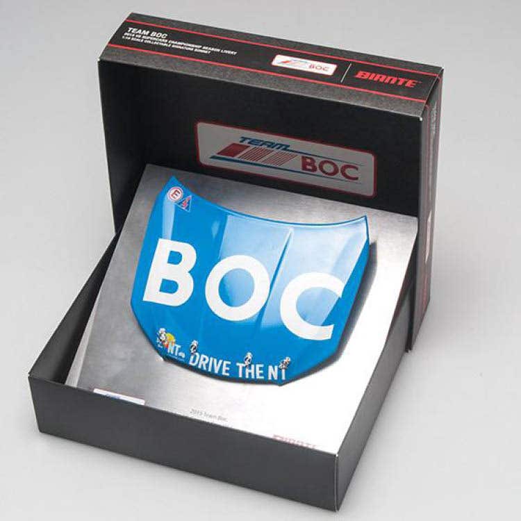 Holden VF Commodore Supercar - Team BOC 2015 (Jason Bright) - 1:10 Model Bonnet - Image 3