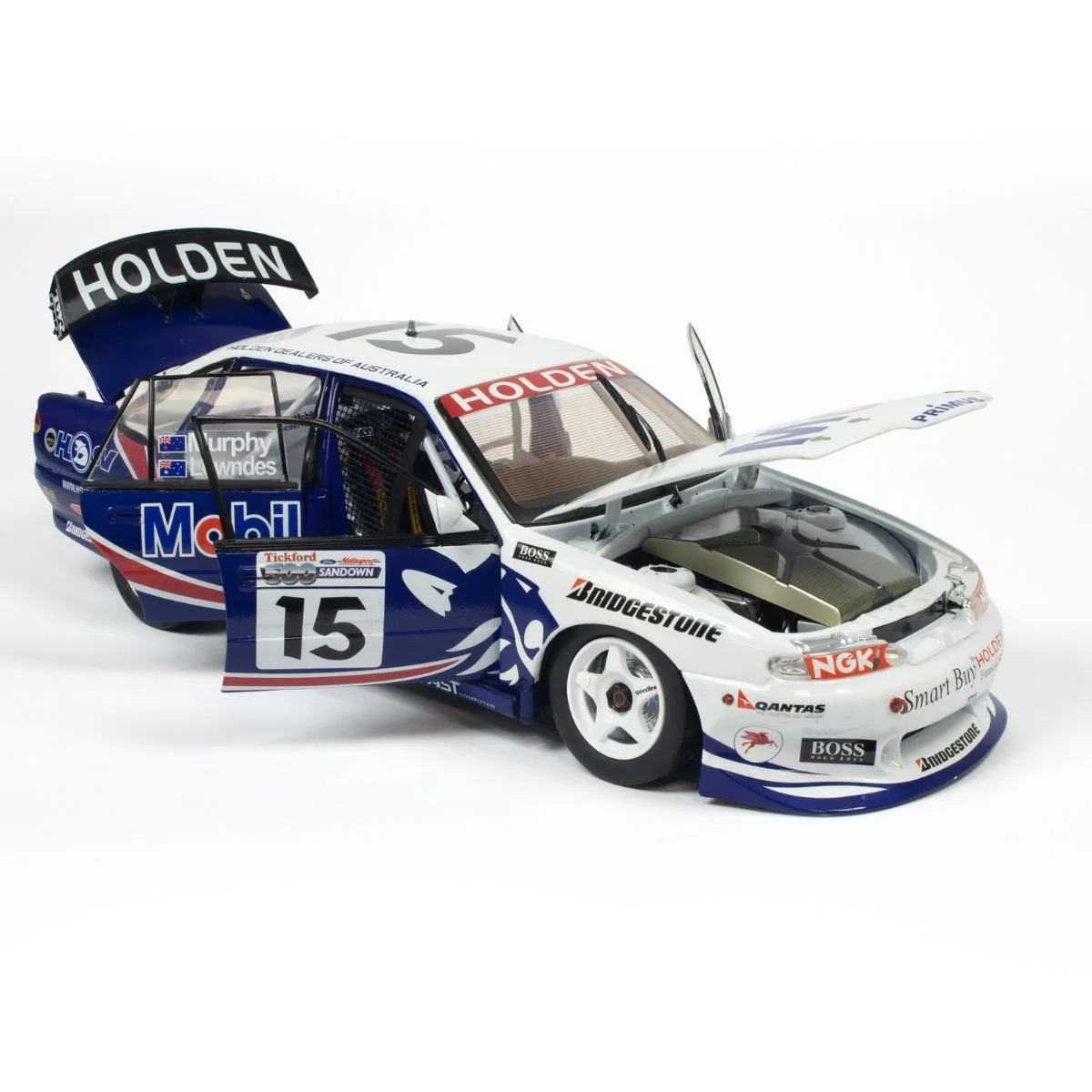 Holden VS Commodore - 1997 Sandown 500 Winner -  #15 Murphy / Lowndes  - 1:18 Scale Model Car - Image 2
