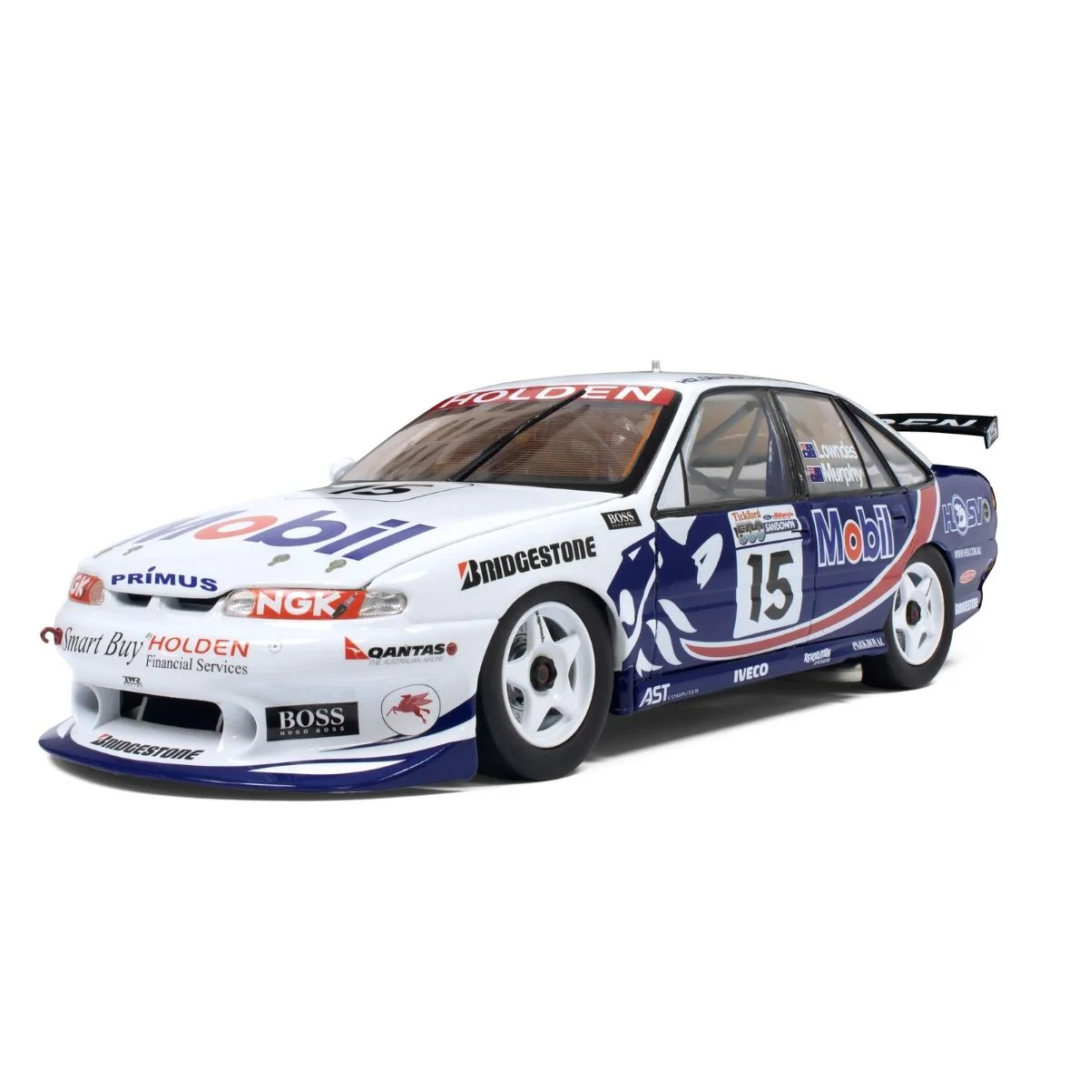Holden VS Commodore - 1997 Sandown 500 Winner -  #15 Murphy / Lowndes  - 1:18 Scale Model Car - Image 3
