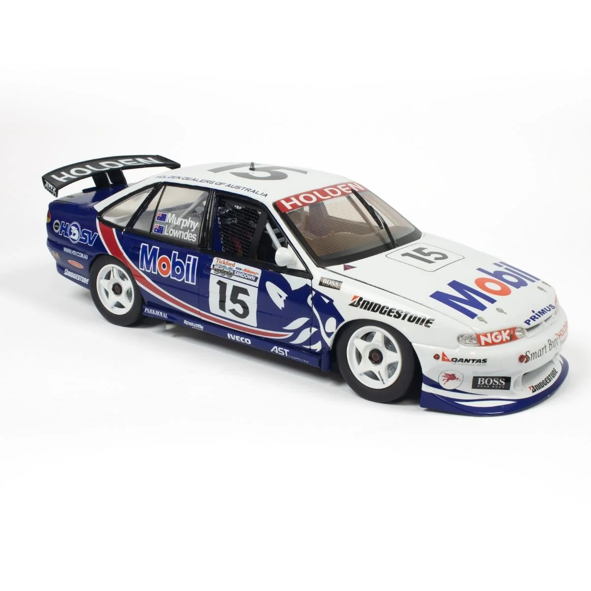 Holden VS Commodore - 1997 Sandown 500 Winner -  #15 Murphy / Lowndes  - 1:18 Scale Model Car - Image 5