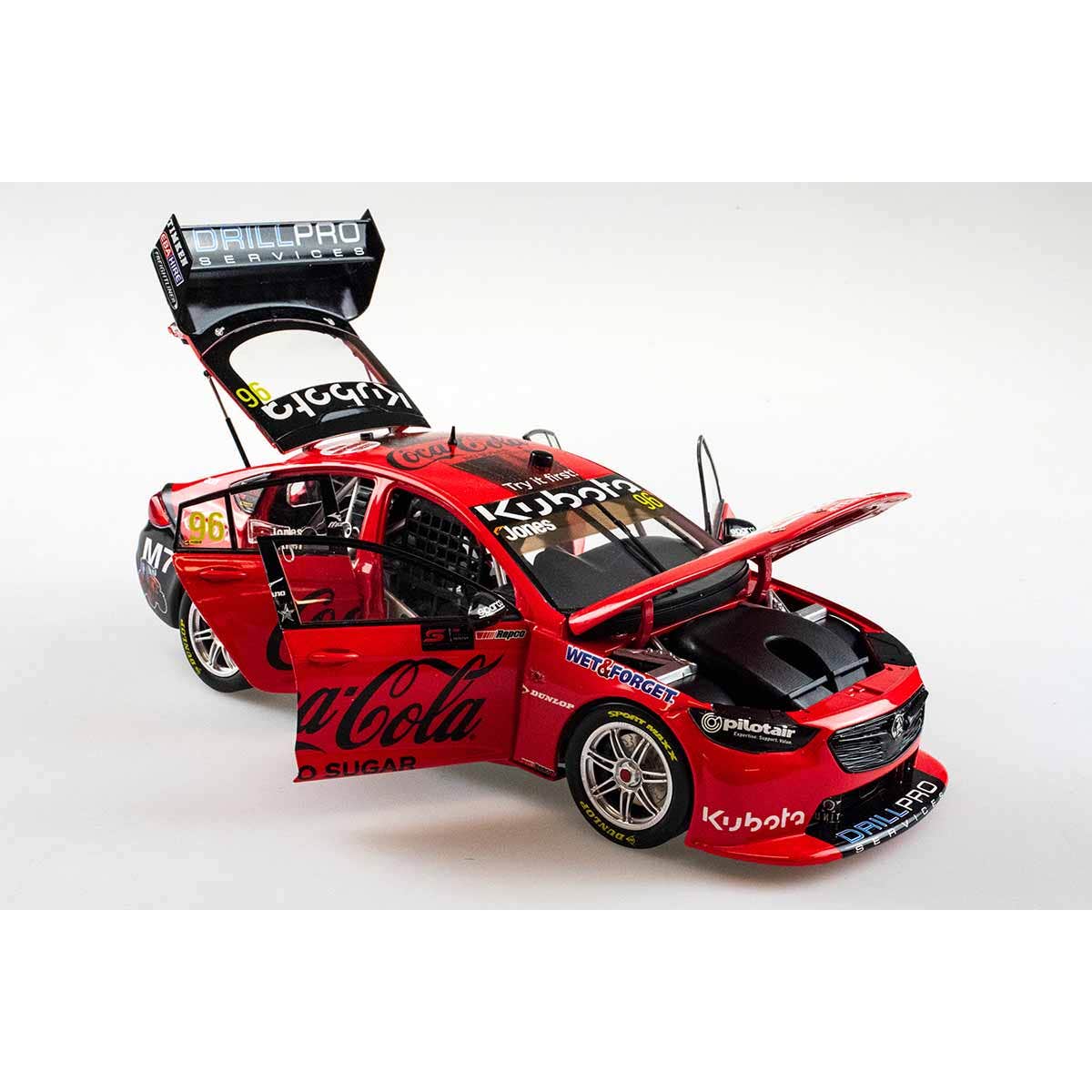 HOLDEN ZB COMMODORE - BJR COCA-COLA - JONES/PITHER #96 - 2021 REPCO Bathurst 1000 - 1:18 Scale Diecast Model Car - Image 2