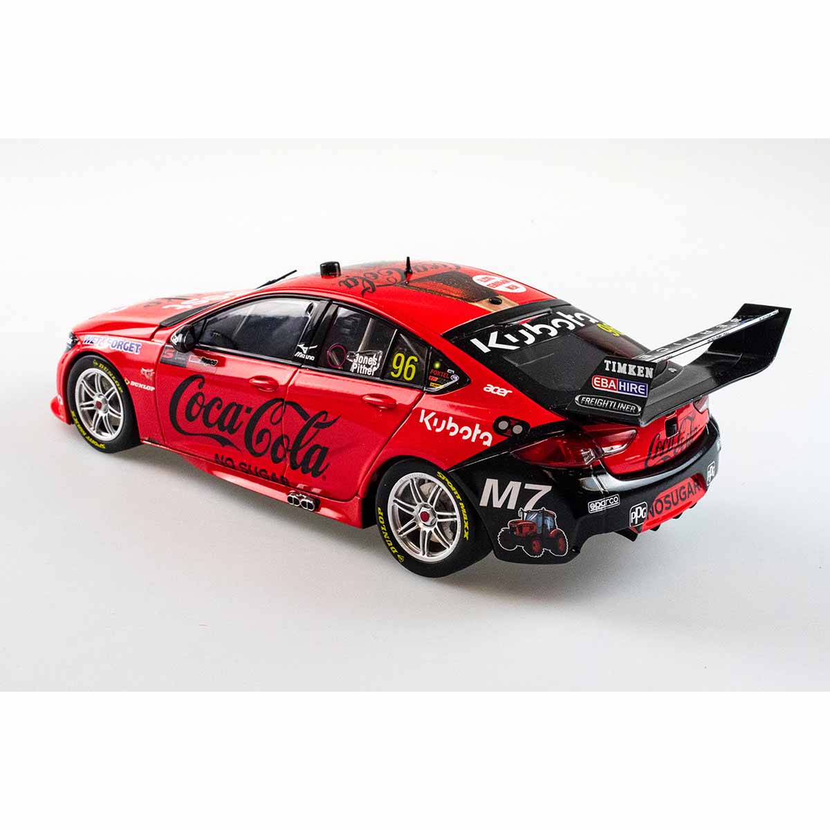 HOLDEN ZB COMMODORE - BJR COCA-COLA - JONES/PITHER #96 - 2021 REPCO Bathurst 1000 - 1:18 Scale Diecast Model Car - Image 5