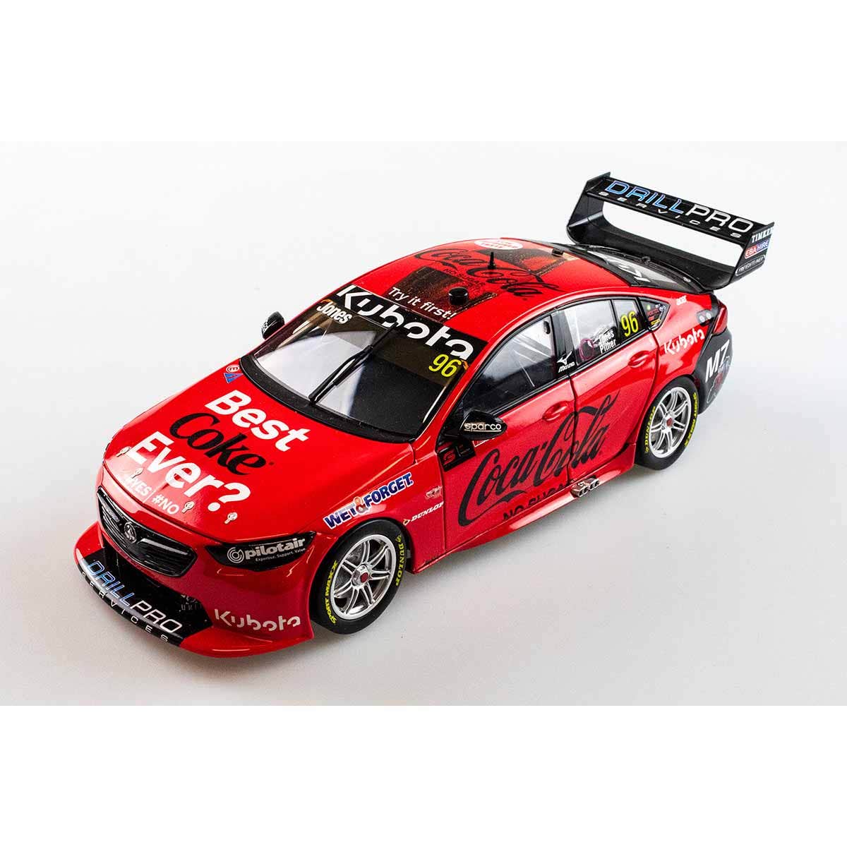 HOLDEN ZB COMMODORE - BJR COCA-COLA - JONES/PITHER #96 - 2021 REPCO Bathurst 1000 - 1:18 Scale Diecast Model Car - Image 6