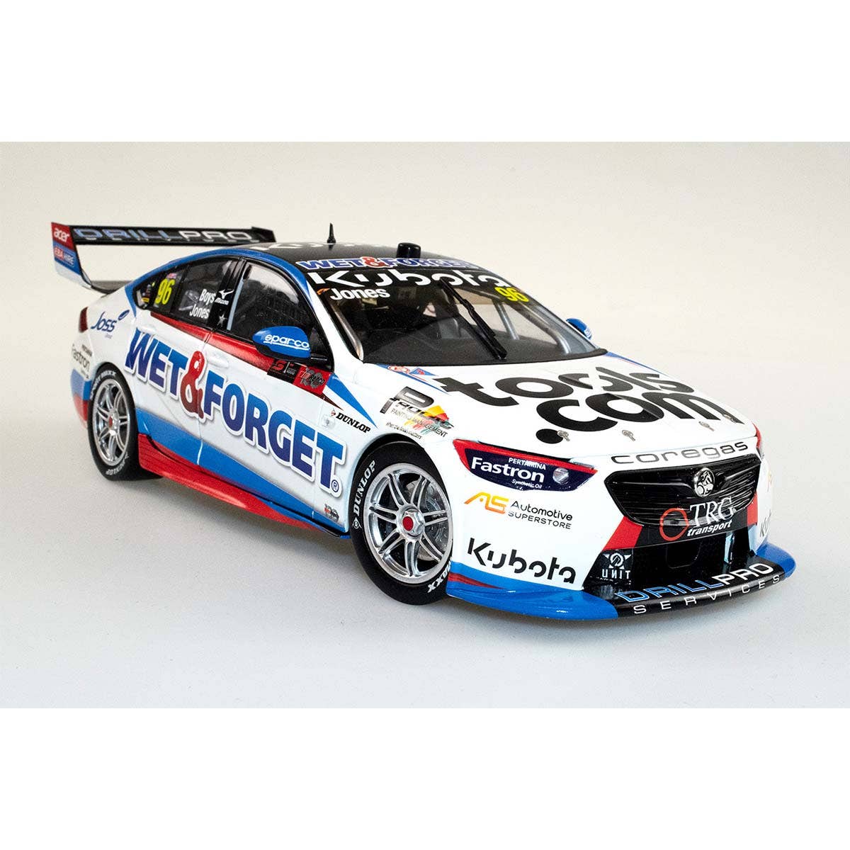 HOLDEN ZB COMMODORE - BJR - JONES/BOYS #96 - 2022 Bathurst 1000 - 1:43 Scale Diecast Model Car - Image 3