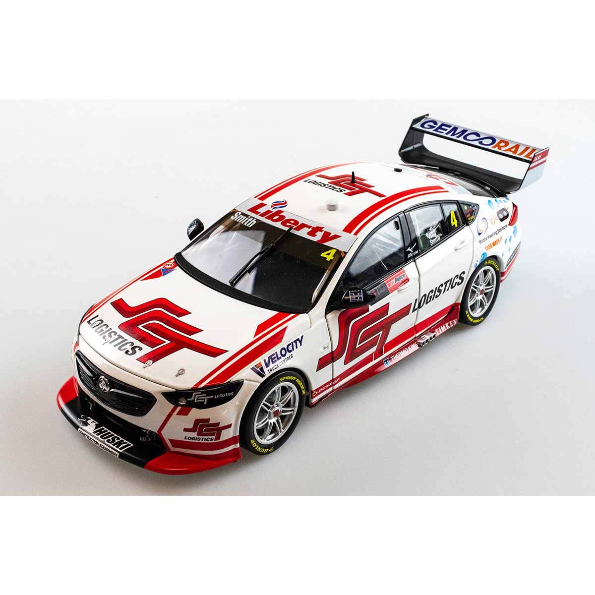 HOLDEN ZB COMMODORE - BJR SCT LOGISTICS -  SMITH/WALL #4 - 2021 REPCO Bathurst 1000 - 1:18 Scale Diecast Model Car - Image 5