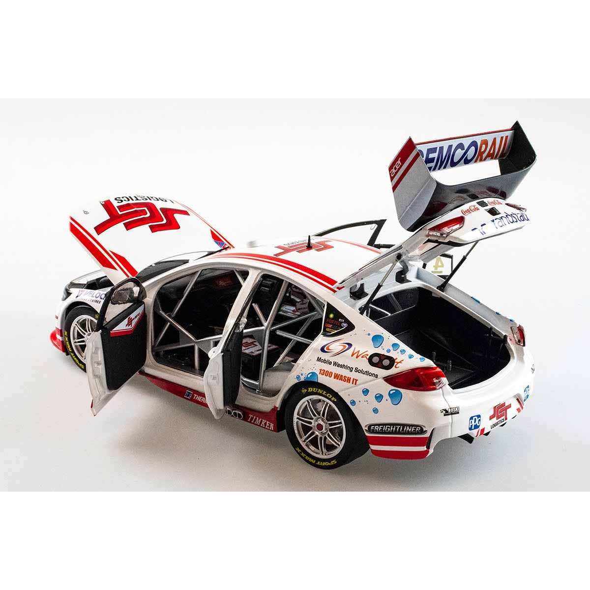 HOLDEN ZB COMMODORE - BJR SCT LOGISTICS -  SMITH/WALL #4 - 2021 REPCO Bathurst 1000 - 1:18 Scale Diecast Model Car - Image 7