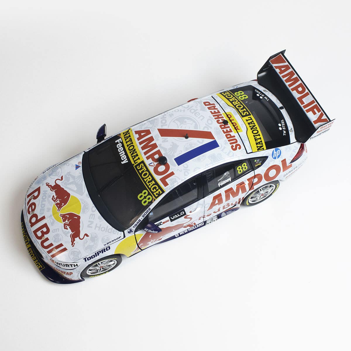 HOLDEN ZB COMMODORE - RED BULL AMPOL RACING - FEENEY #88 - 2022 VAILO Adelaide 500 Race 34 WINNER (Feeney's 1st Race Win) - 1:18 Scale Diecast Model Car - Image 6