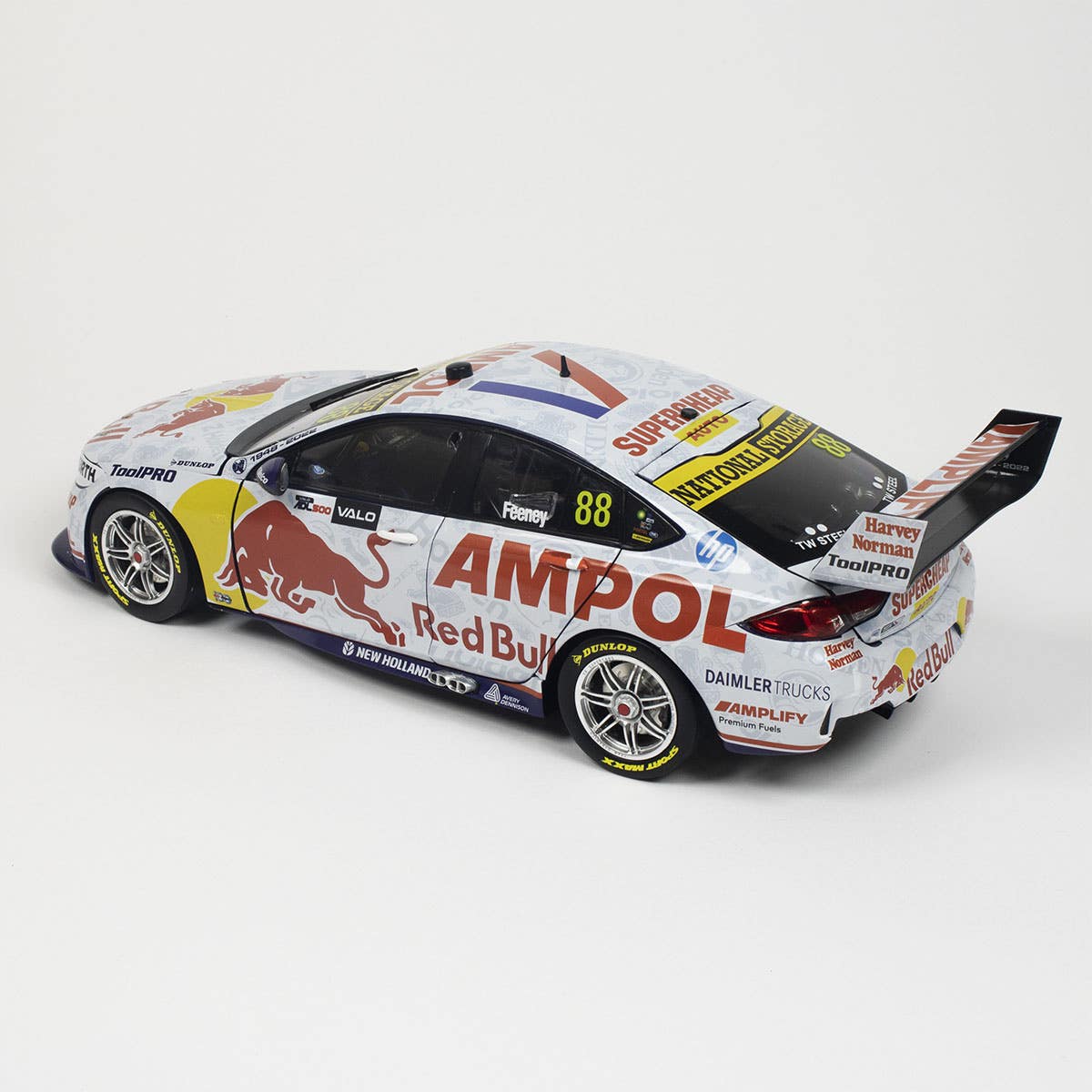 HOLDEN ZB COMMODORE - RED BULL AMPOL RACING - FEENEY #88 - 2022 VAILO Adelaide 500 Race 34 WINNER (Feeney's 1st Race Win) - 1:43 Scale Diecast Model Car - Image 2