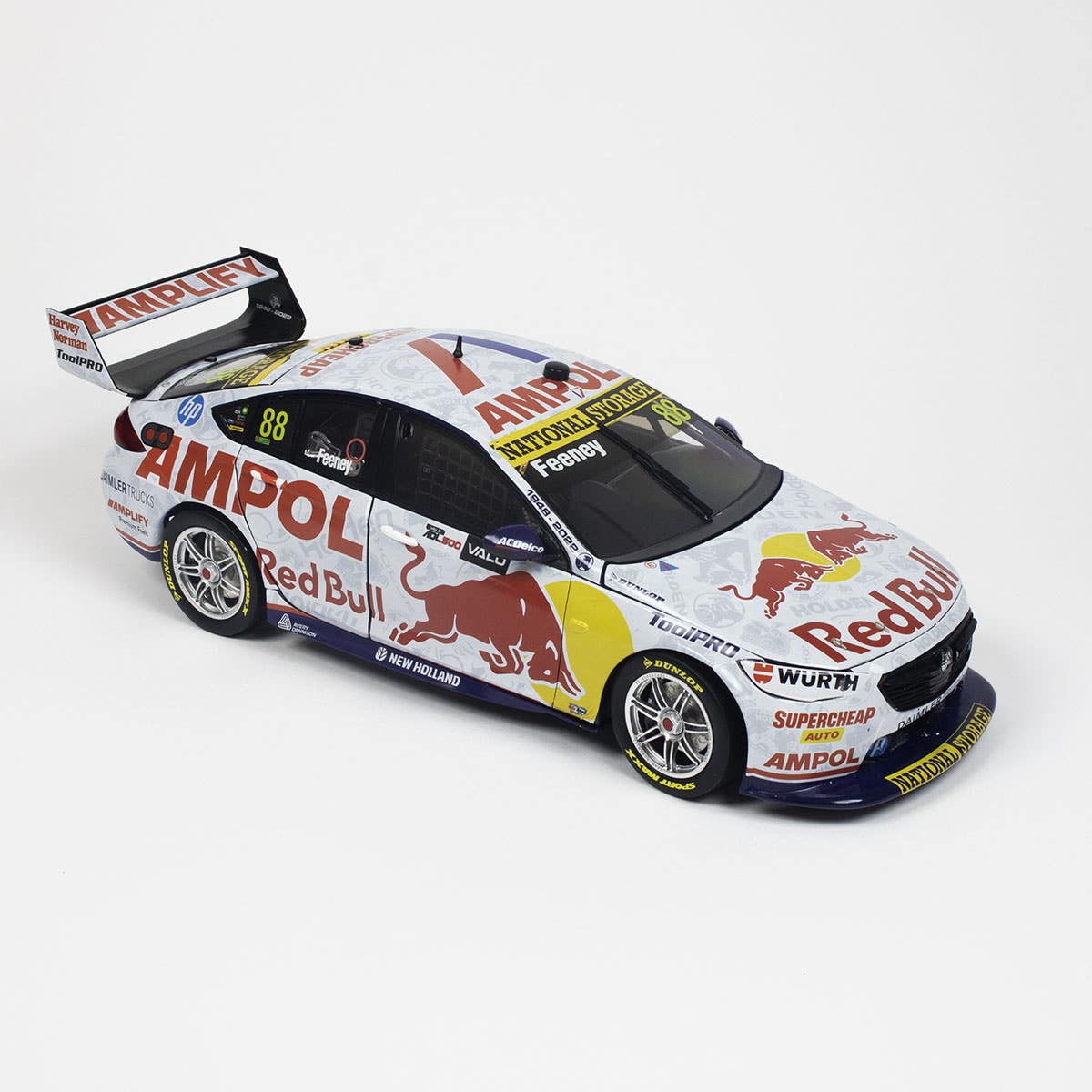 HOLDEN ZB COMMODORE - RED BULL AMPOL RACING - FEENEY #88 - 2022 VAILO Adelaide 500 Race 34 WINNER (Feeney's 1st Race Win) - 1:43 Scale Diecast Model Car - Image 3