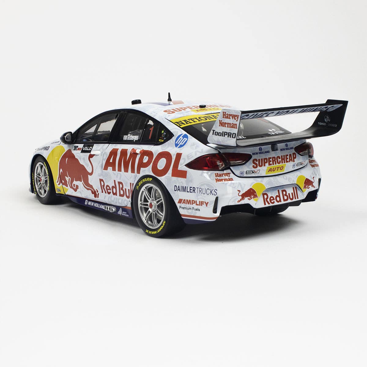 HOLDEN ZB COMMODORE - RED BULL AMPOL RACING - VAN GISBERGEN #1 - 2022 VAILO Adelaide 500 CHAMPIONSHIP WINNER - 1:12 Scale Resin Model Car - Image 2