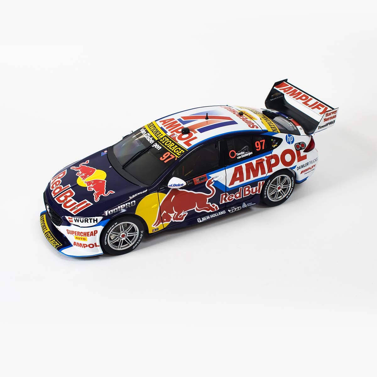 HOLDEN ZB COMMODORE - RED BULL AMPOL RACING - VAN GISBERGEN/TANDER #97 - 2022 Bathurst 1000 WINNER - 1:12 Scale Resin Model Car