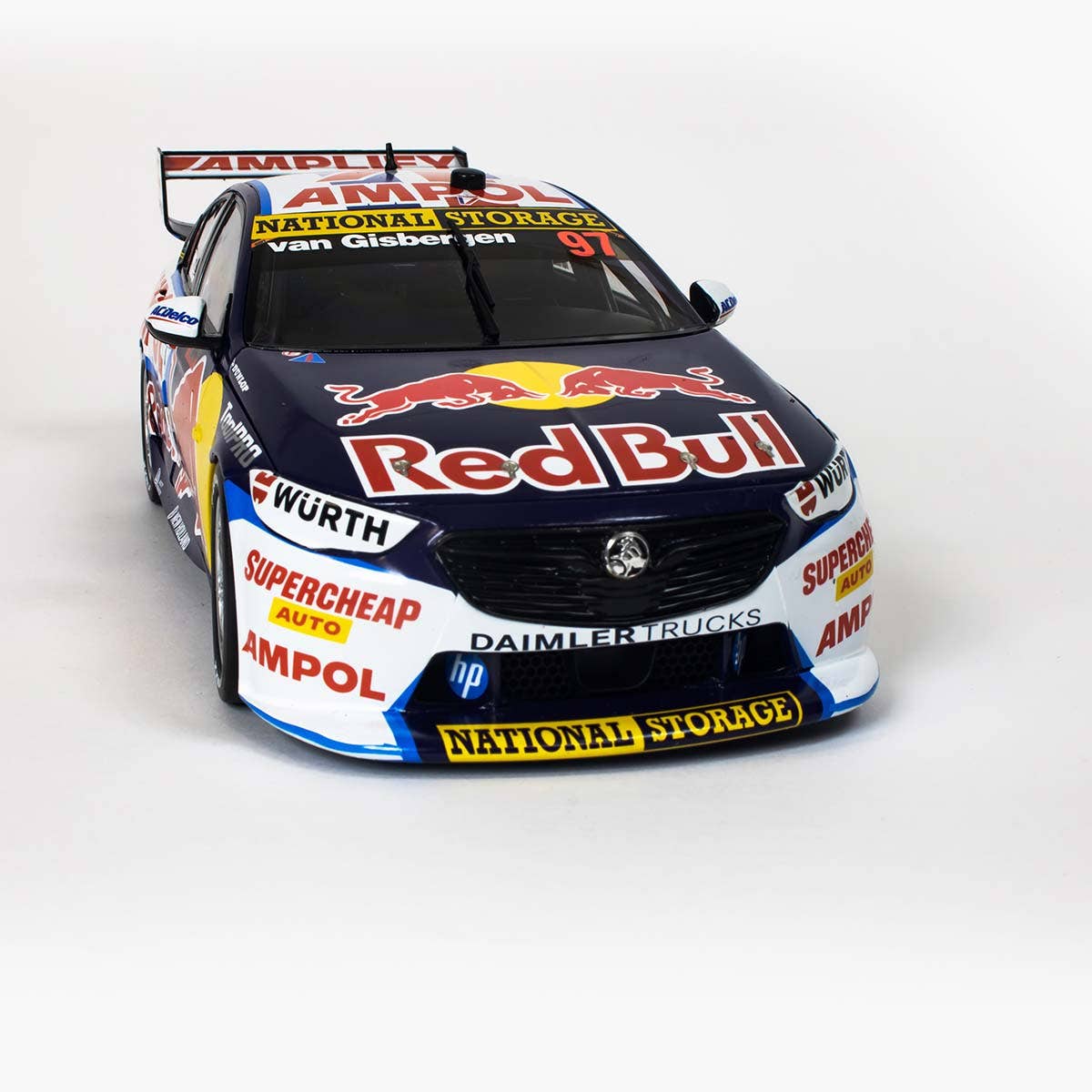 HOLDEN ZB COMMODORE - RED BULL AMPOL RACING - VAN GISBERGEN/TANDER #97 - 2022 Bathurst 1000 WINNER - 1:12 Scale Resin Model Car - Image 3