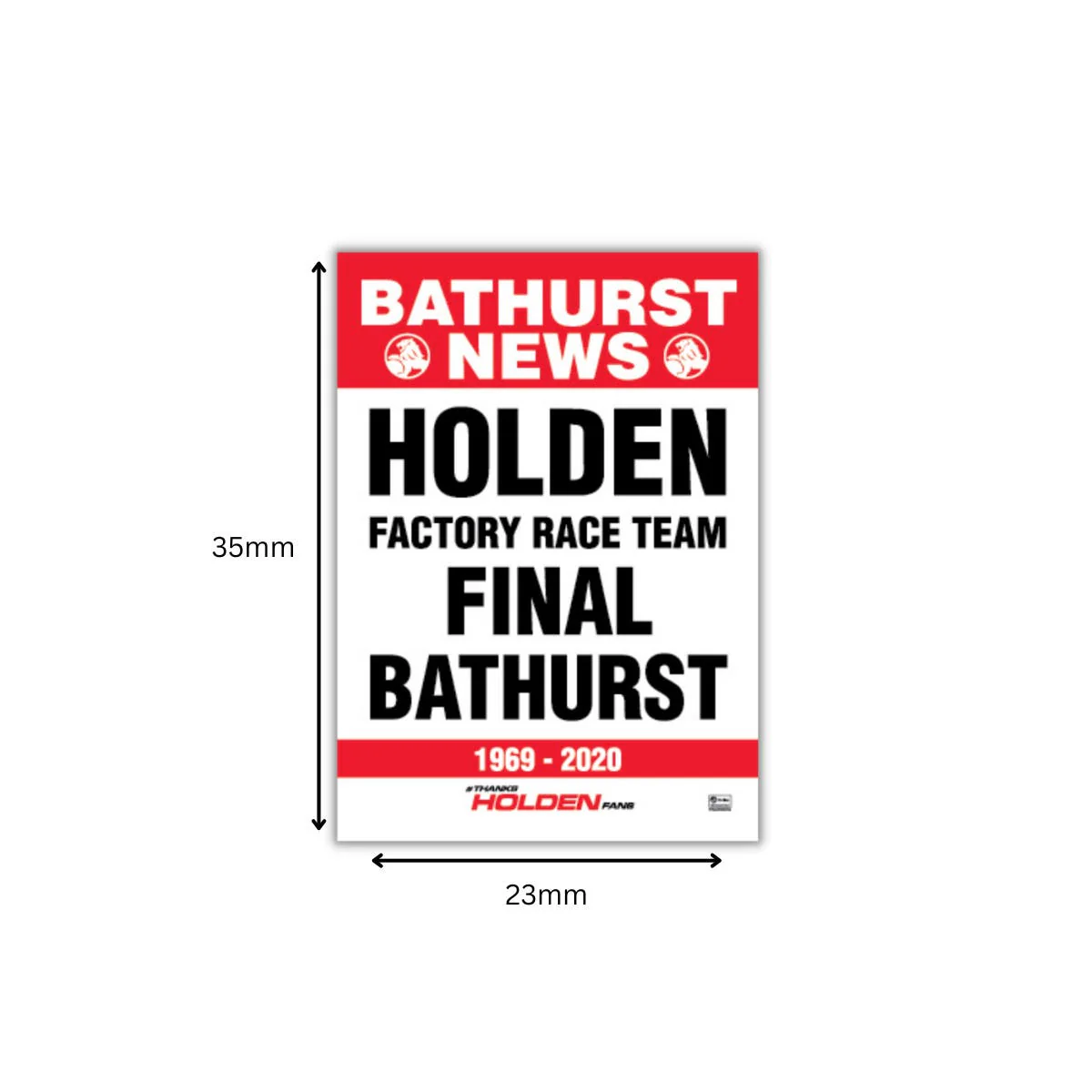 HOLDEN ZB COMMODORE RED BULL HOLDEN RACING - #97 VAN GISBERGEN/TANDER - 2020 BATHURST 1000 WINNER - "Thanks Holden Fans" - 1:18 Scale Diecast Model Car - Image 8