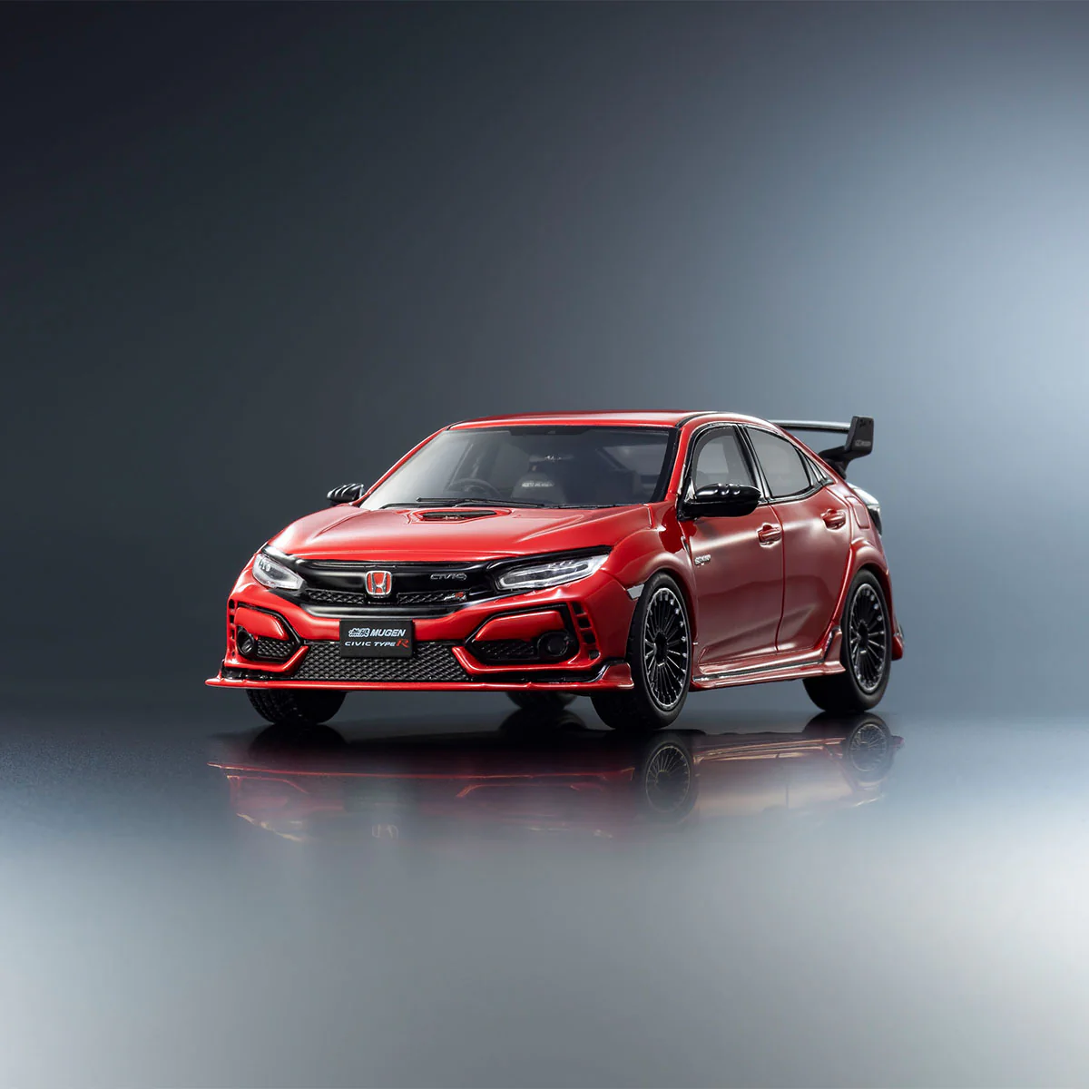 Honda Civic Type R Mugen (Red) - 1:43 Scale Resin Model Car - Image 10