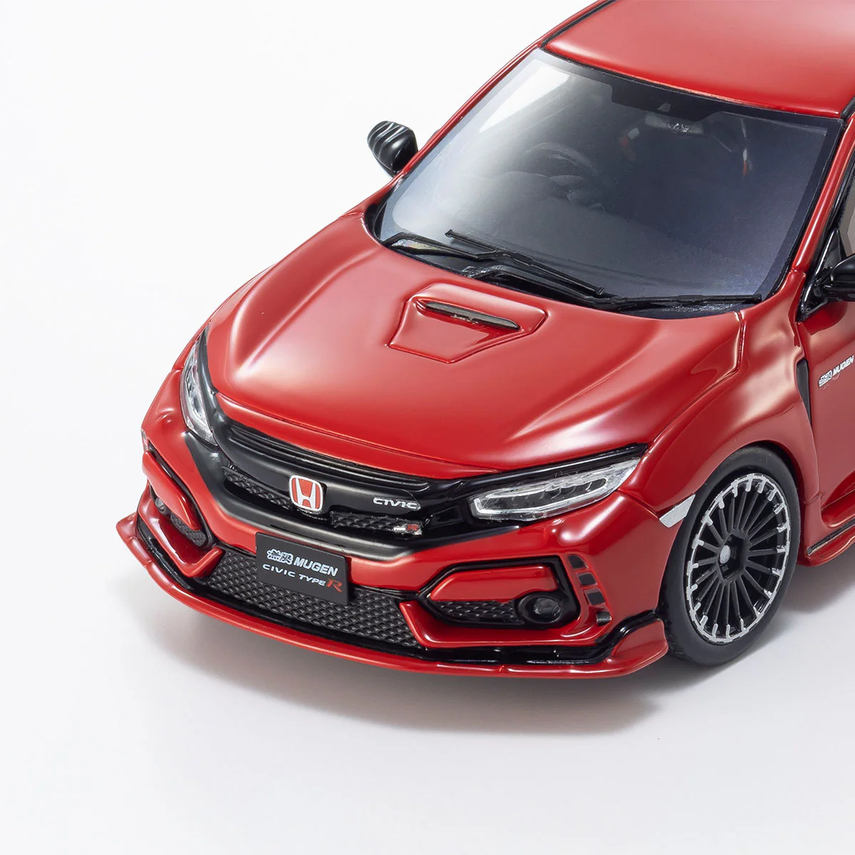 Honda Civic Type R Mugen (Red) - 1:43 Scale Resin Model Car - Image 6