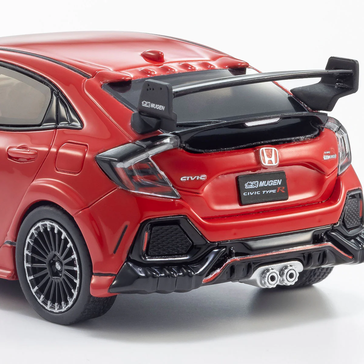 Honda Civic Type R Mugen (Red) - 1:43 Scale Resin Model Car - Image 7