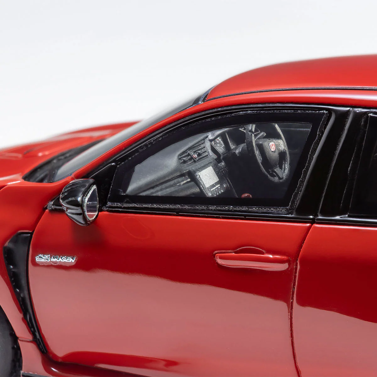 Honda Civic Type R Mugen (Red) - 1:43 Scale Resin Model Car - Image 9