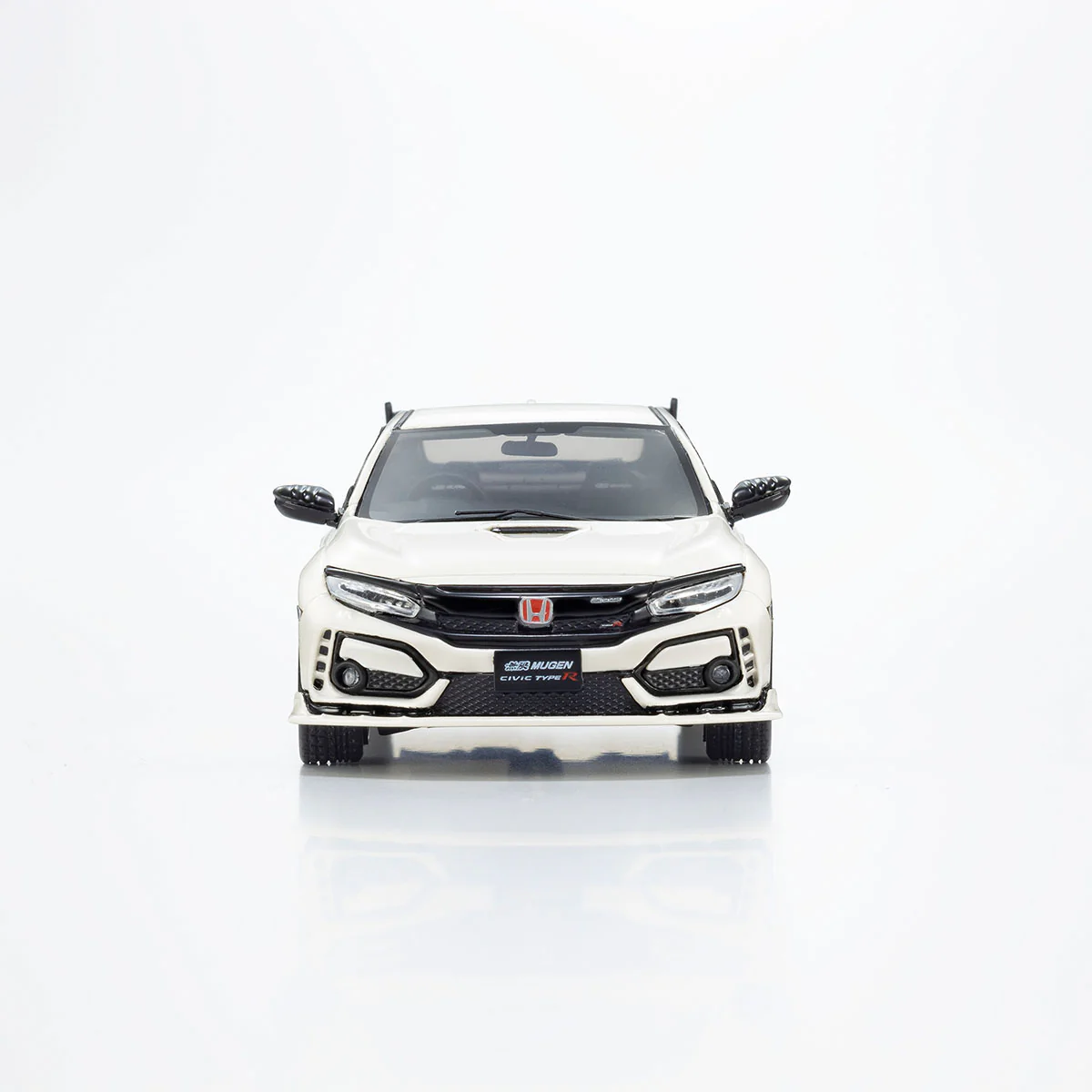 Honda Civic Type R Mugen (White) - 1:43 Scale Resin Model Car - Image 4